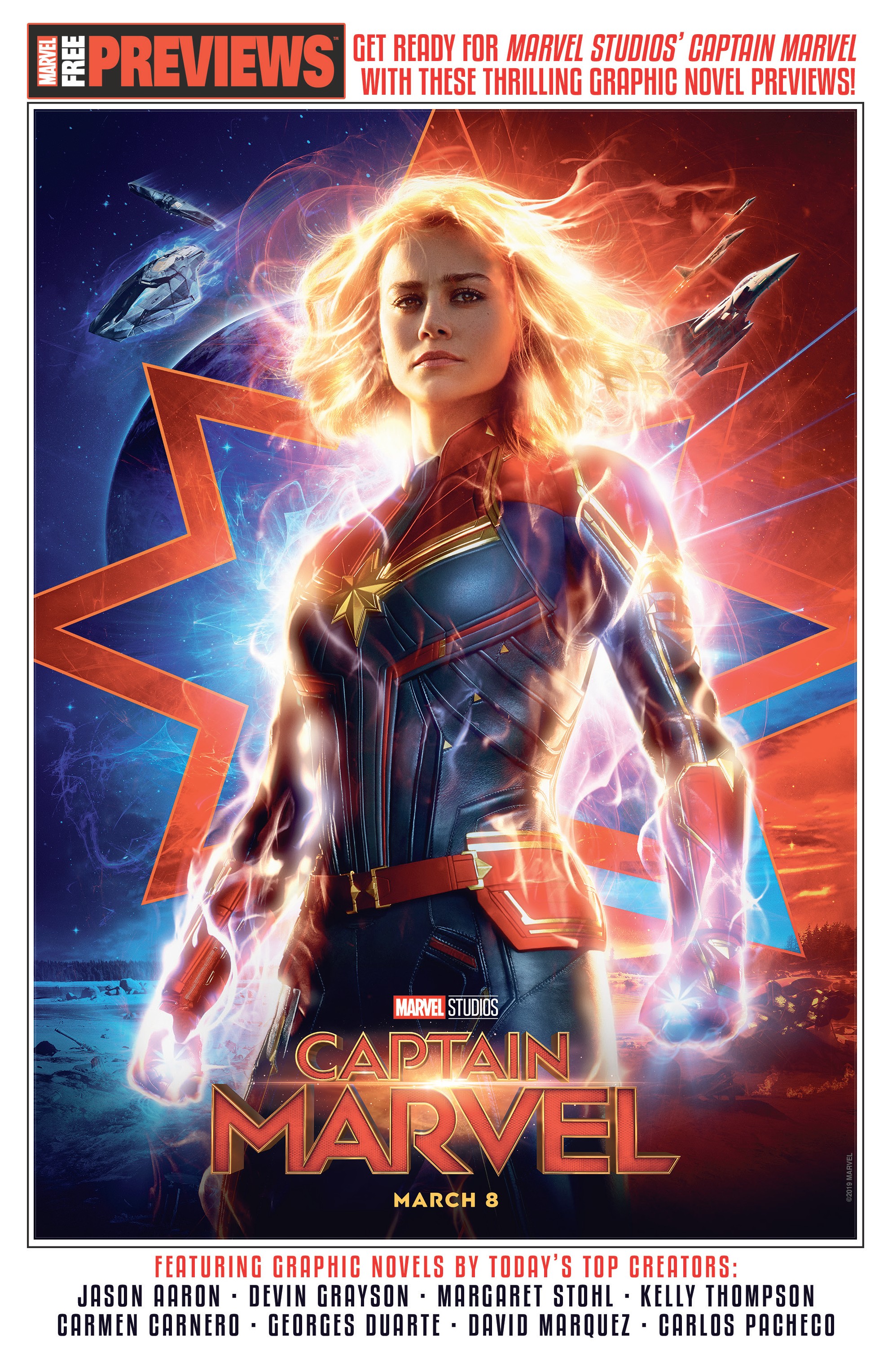 Captain Marvel Start Here Sampler 2019-Captain Marvel Start Here Sampler 2019 #1