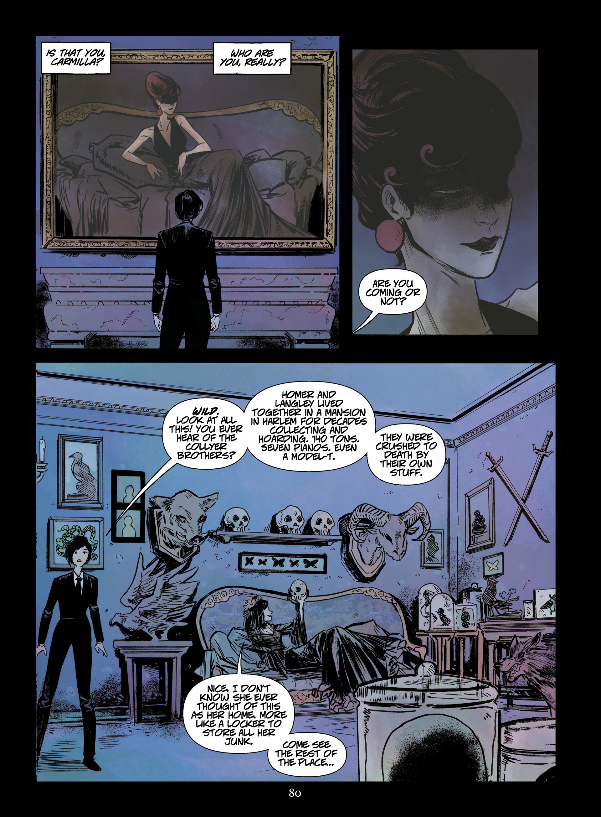 Read Carmilla: The First Vampire (2023) Issue #1 Online - All Page