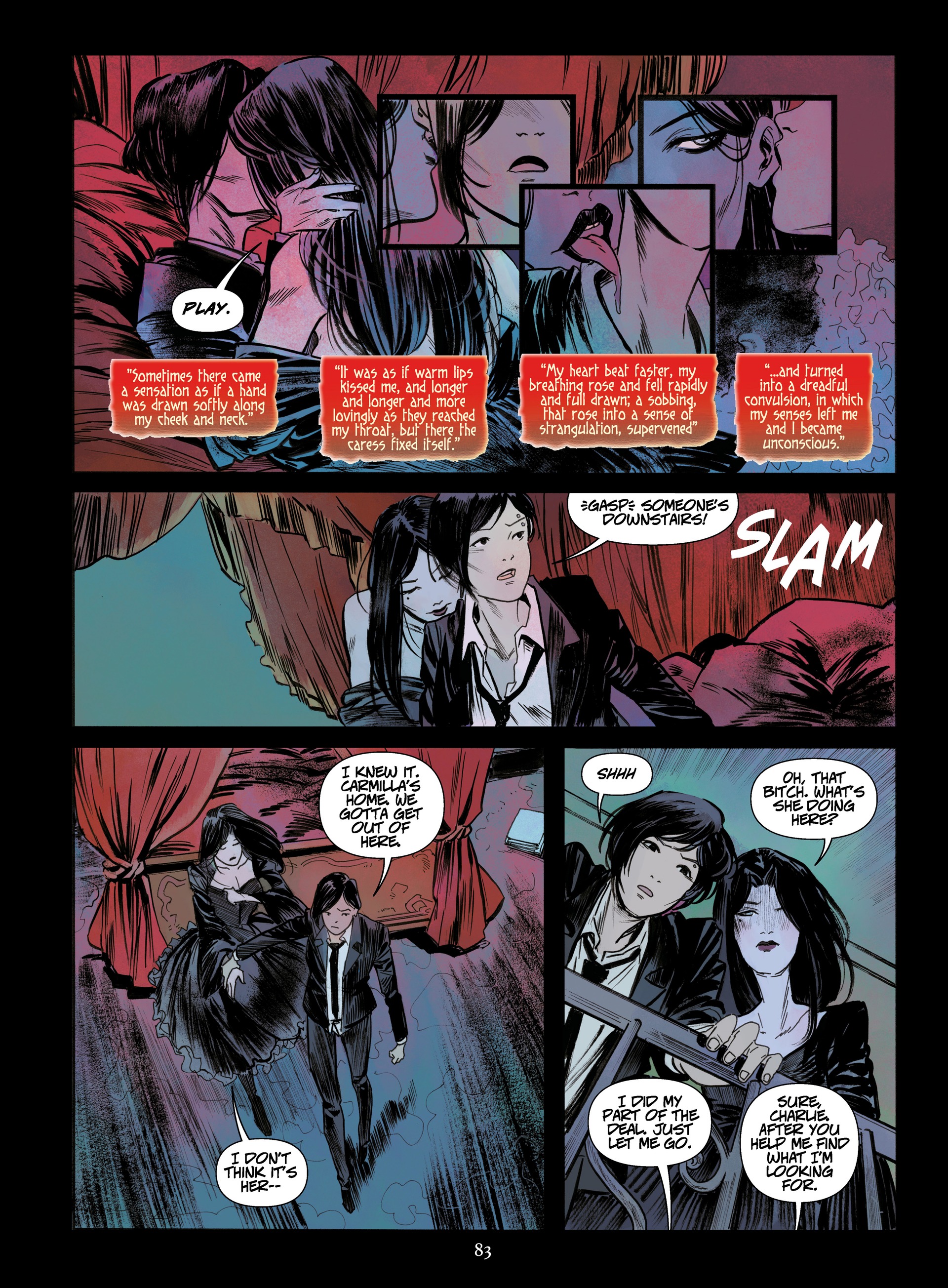 Read Carmilla: The First Vampire (2023) Issue #1 Online - All Page