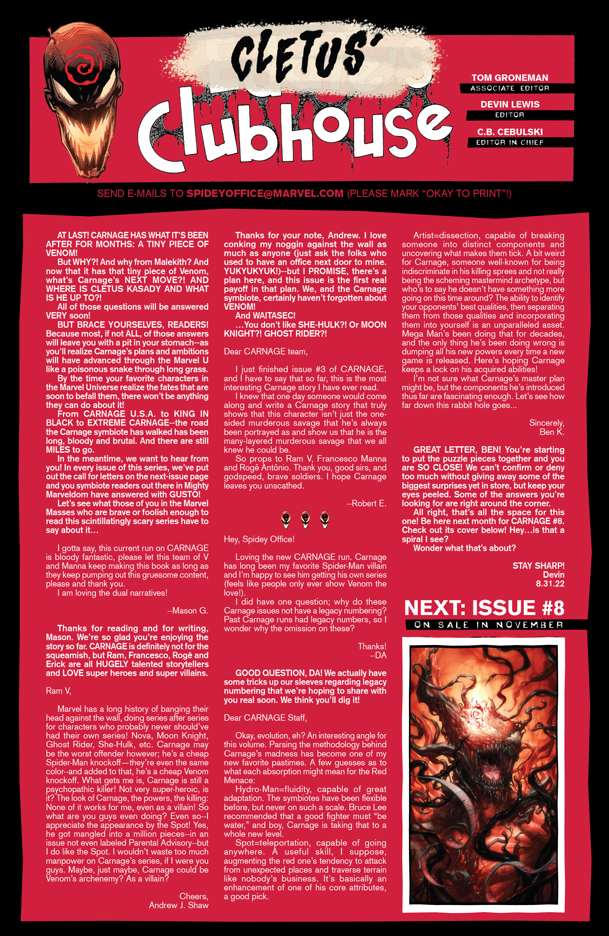 Carnage (2022-) issue 7 - Page 22