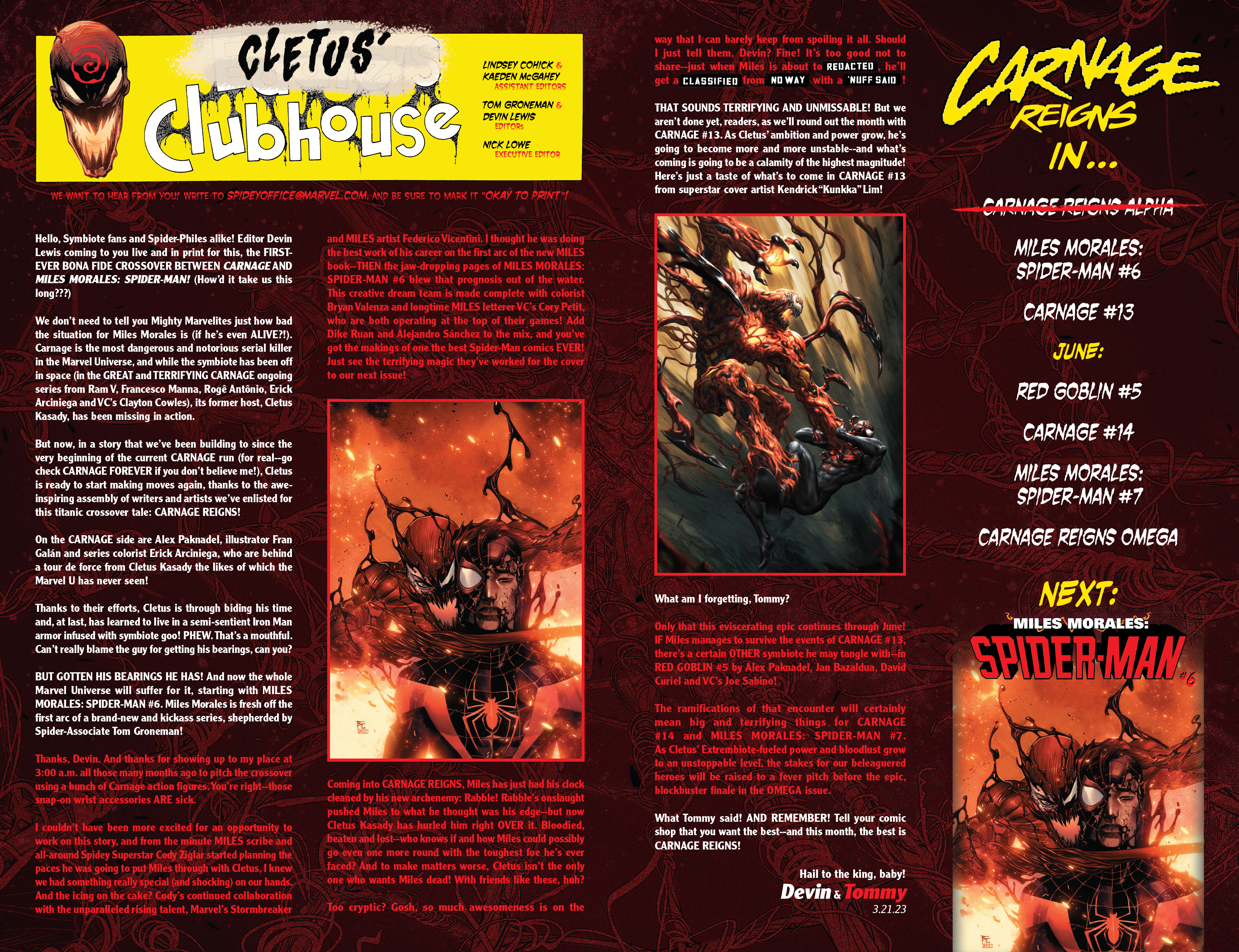 Carnage Reigns: Alpha (2023-) issue 1 - Page 32