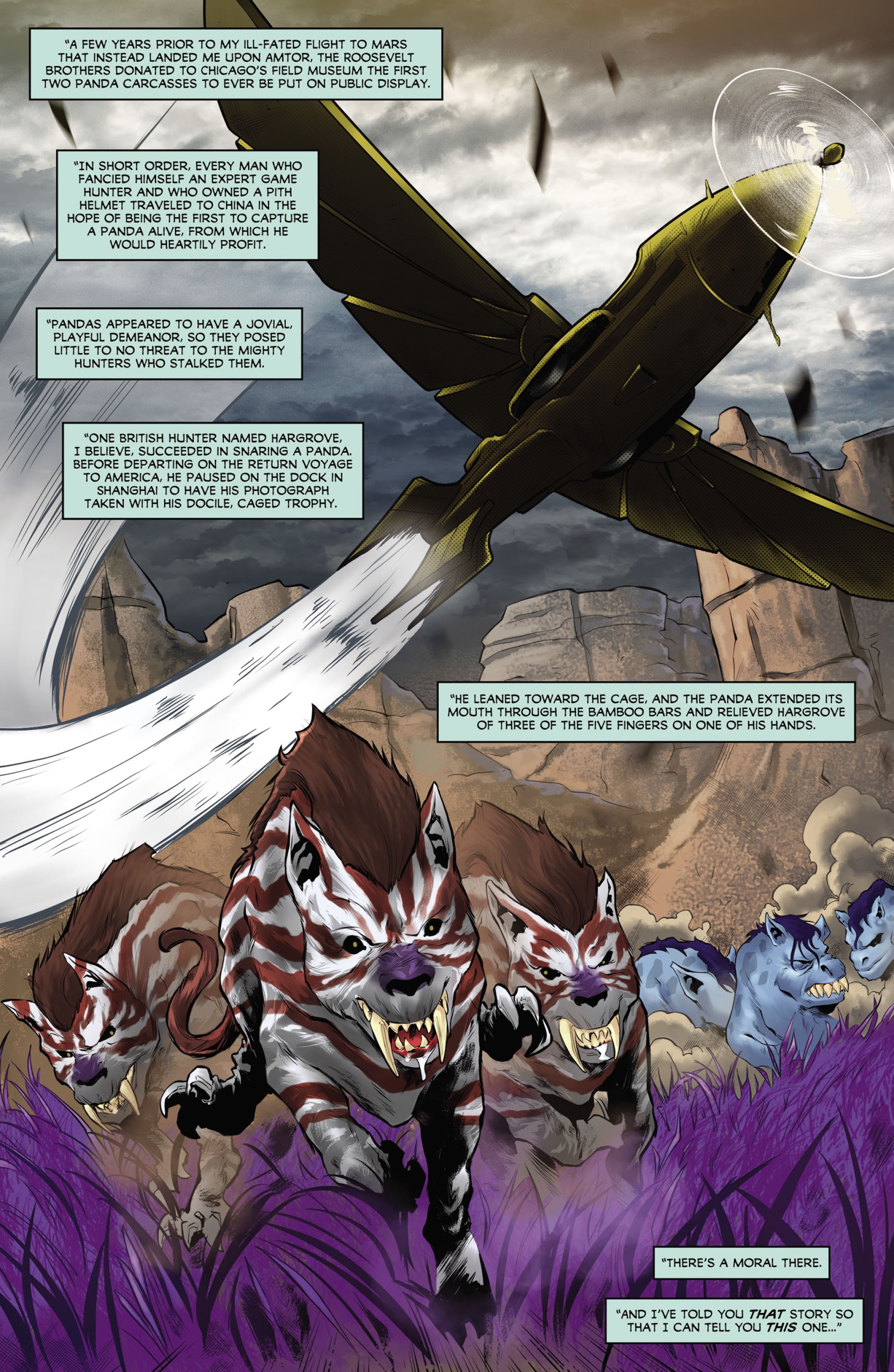 Carson of Venus: Eye of Amtor (2020-): Chapter 1 - Page 3