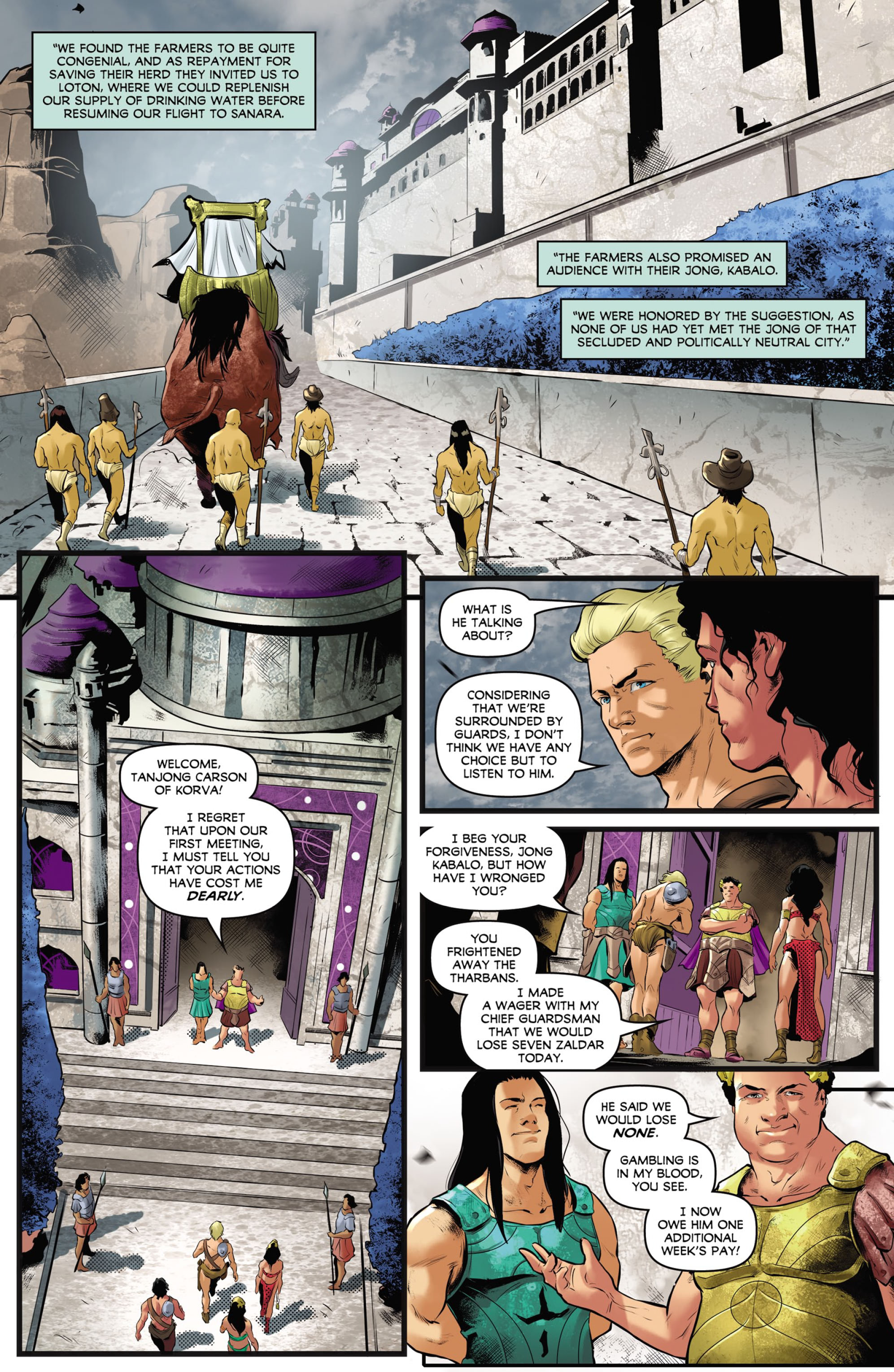 Carson of Venus: Eye of Amtor (2020-) issue 1 - Page 5