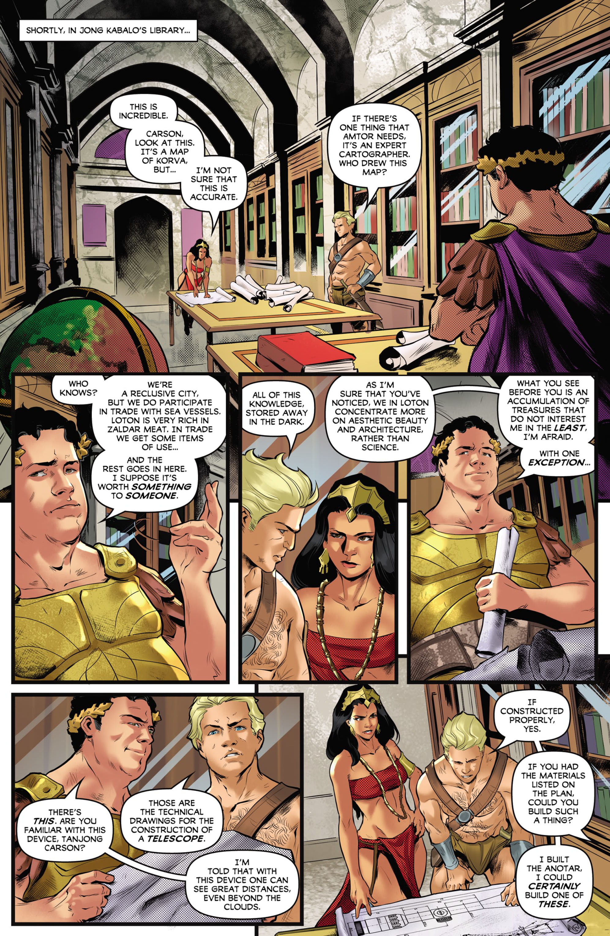 Carson of Venus: Eye of Amtor (2020-) issue 1 - Page 8