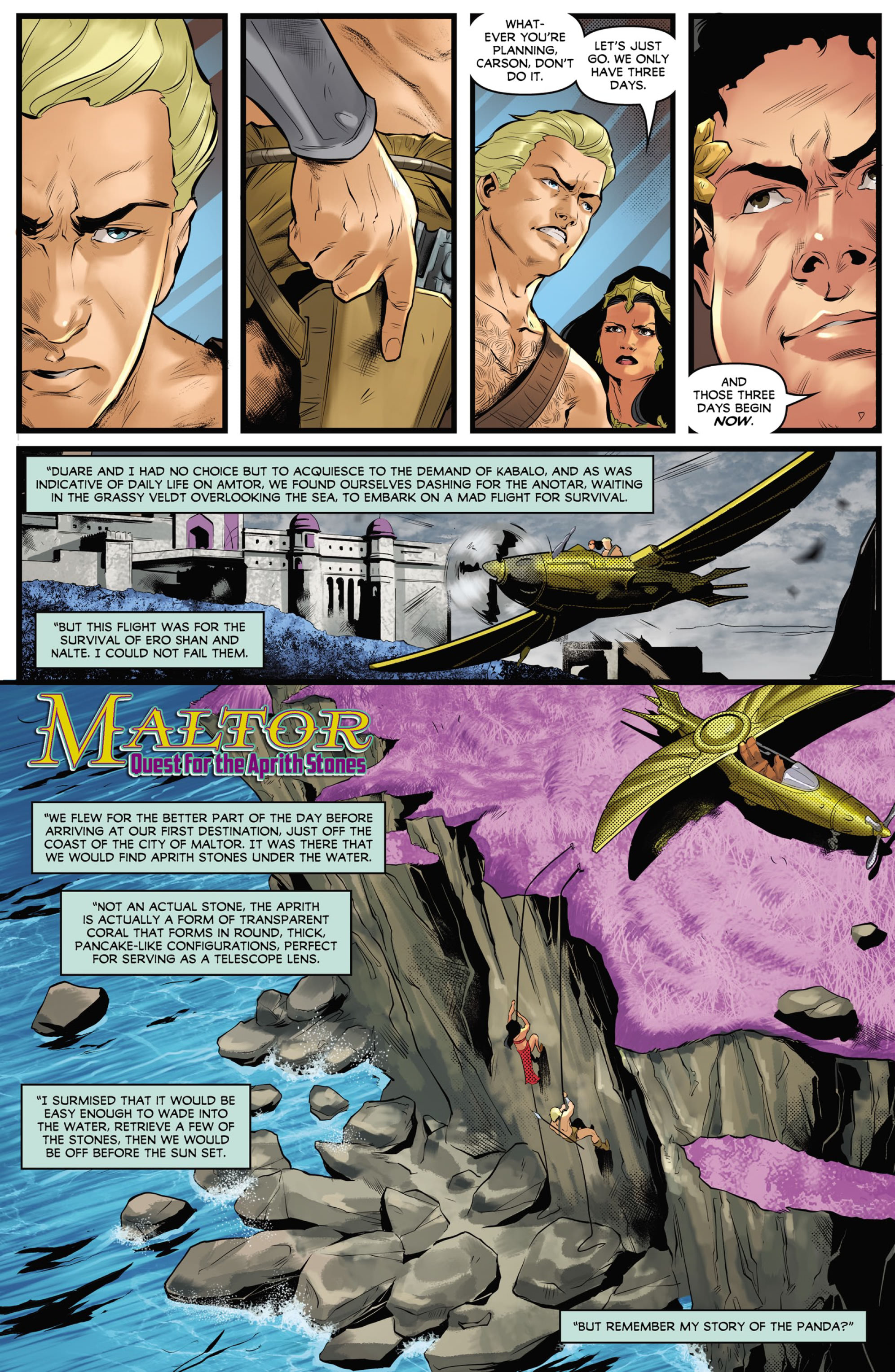 Carson of Venus: Eye of Amtor (2020-) issue 1 - Page 10