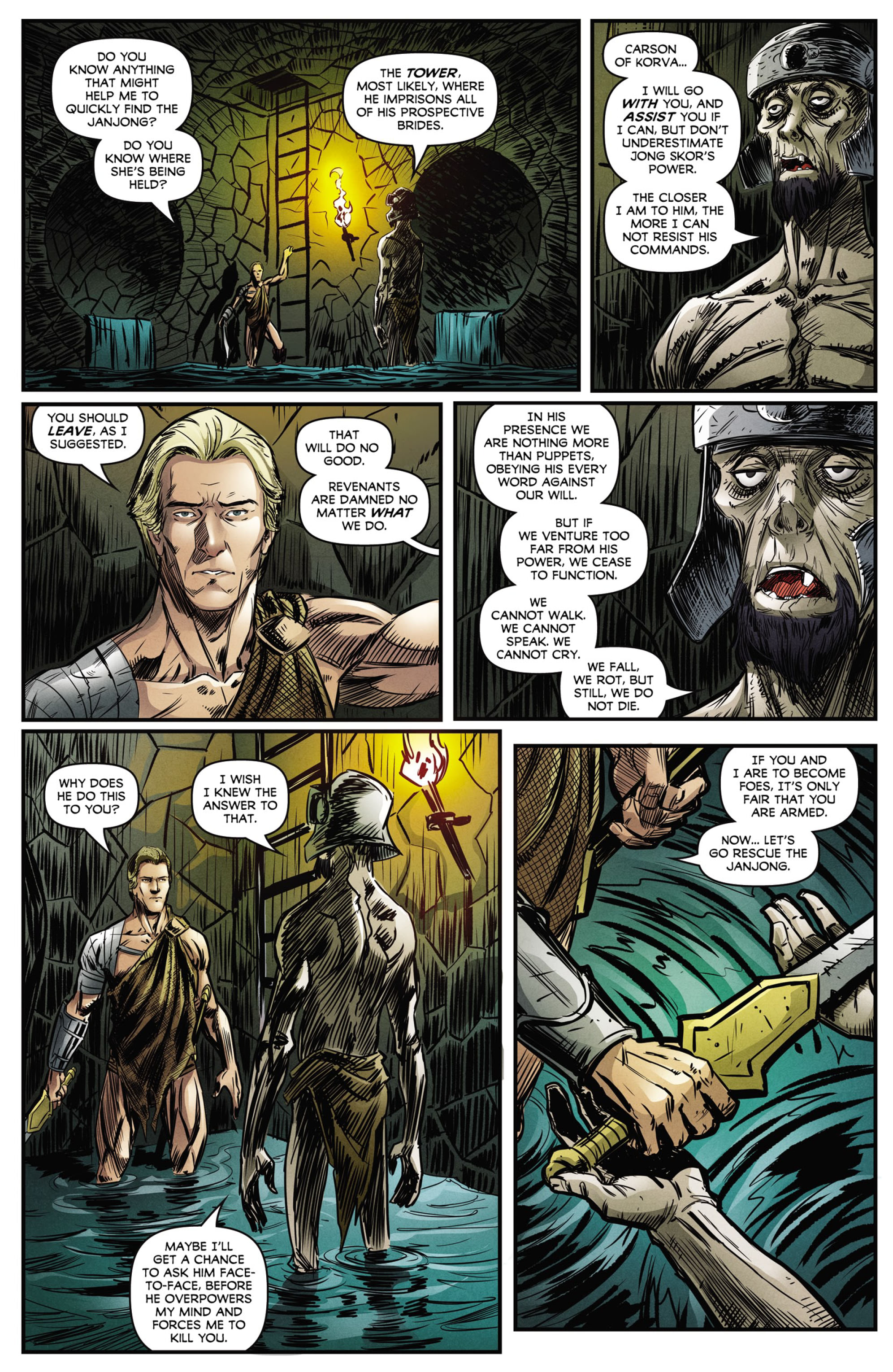 Carson of Venus: Realm of the Dead (2020-) issue 2 - Page 12