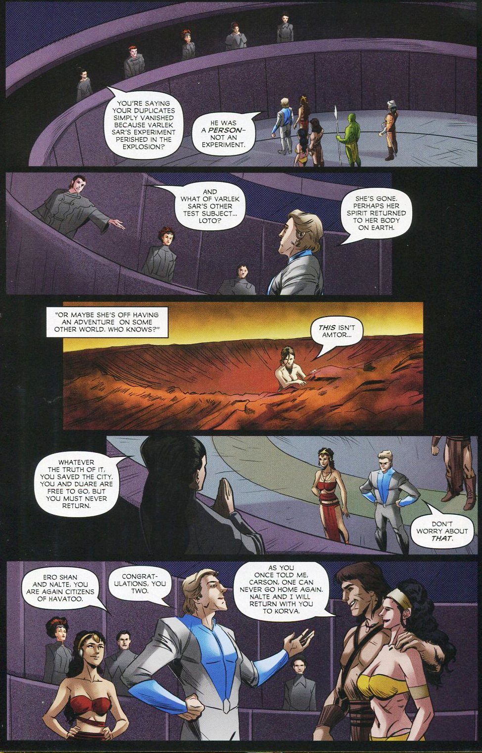 Carson of Venus: The Flames Beyond (2019-) issue 1 - Page 58