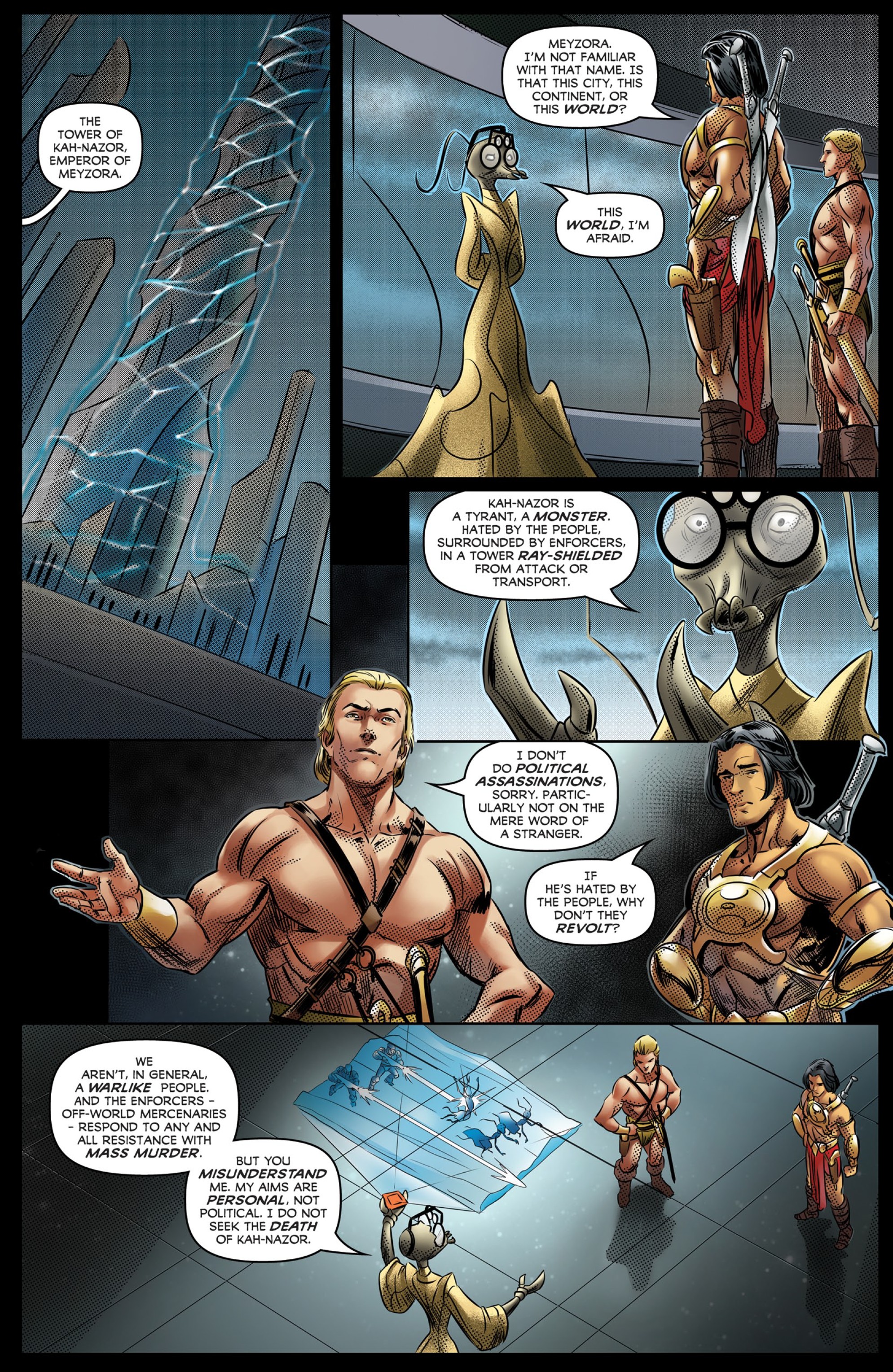 Carson of Venus Warlord of Mars (2019) issue 1 - Page 6