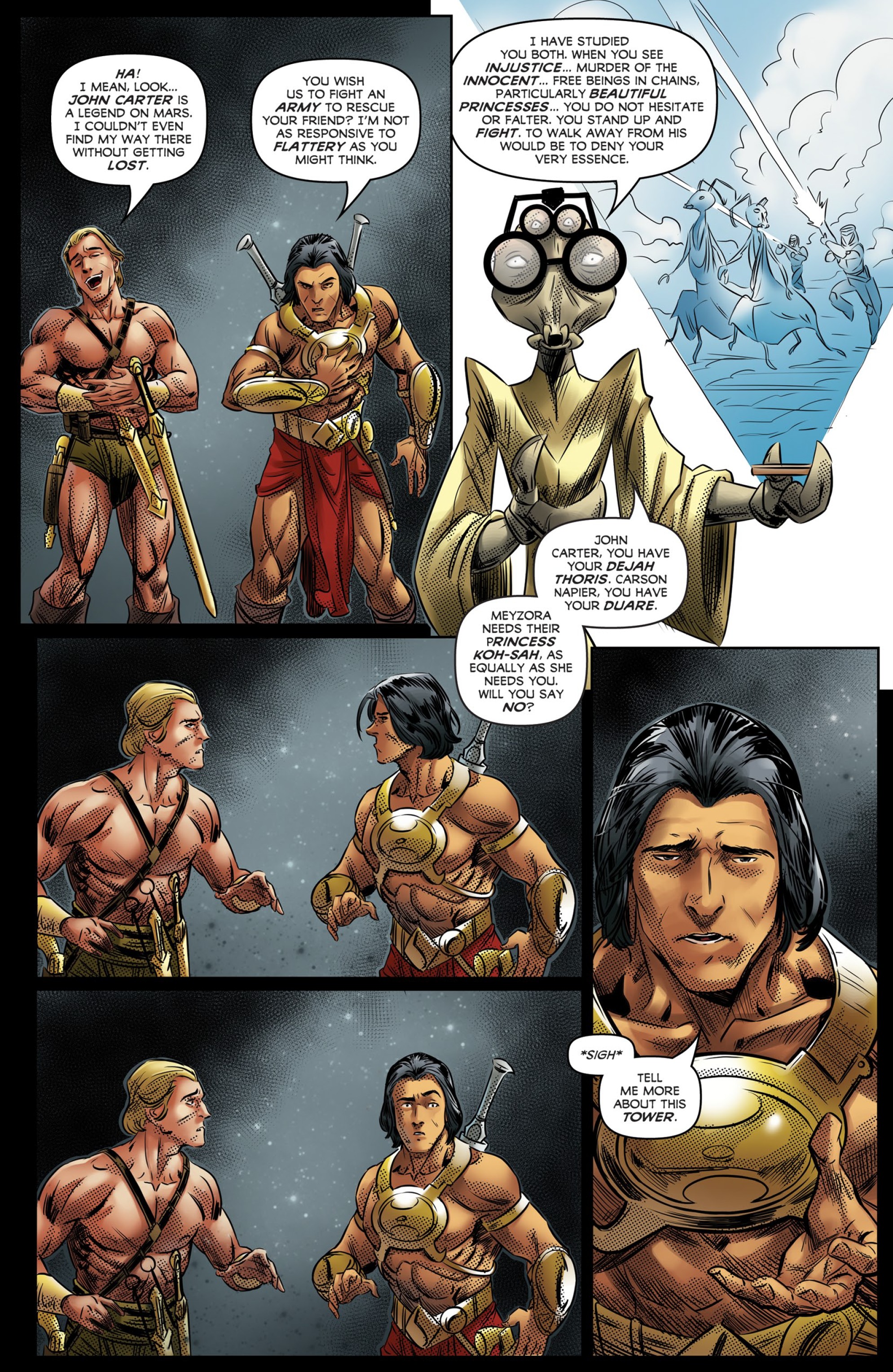 Carson of Venus Warlord of Mars (2019) issue 1 - Page 8