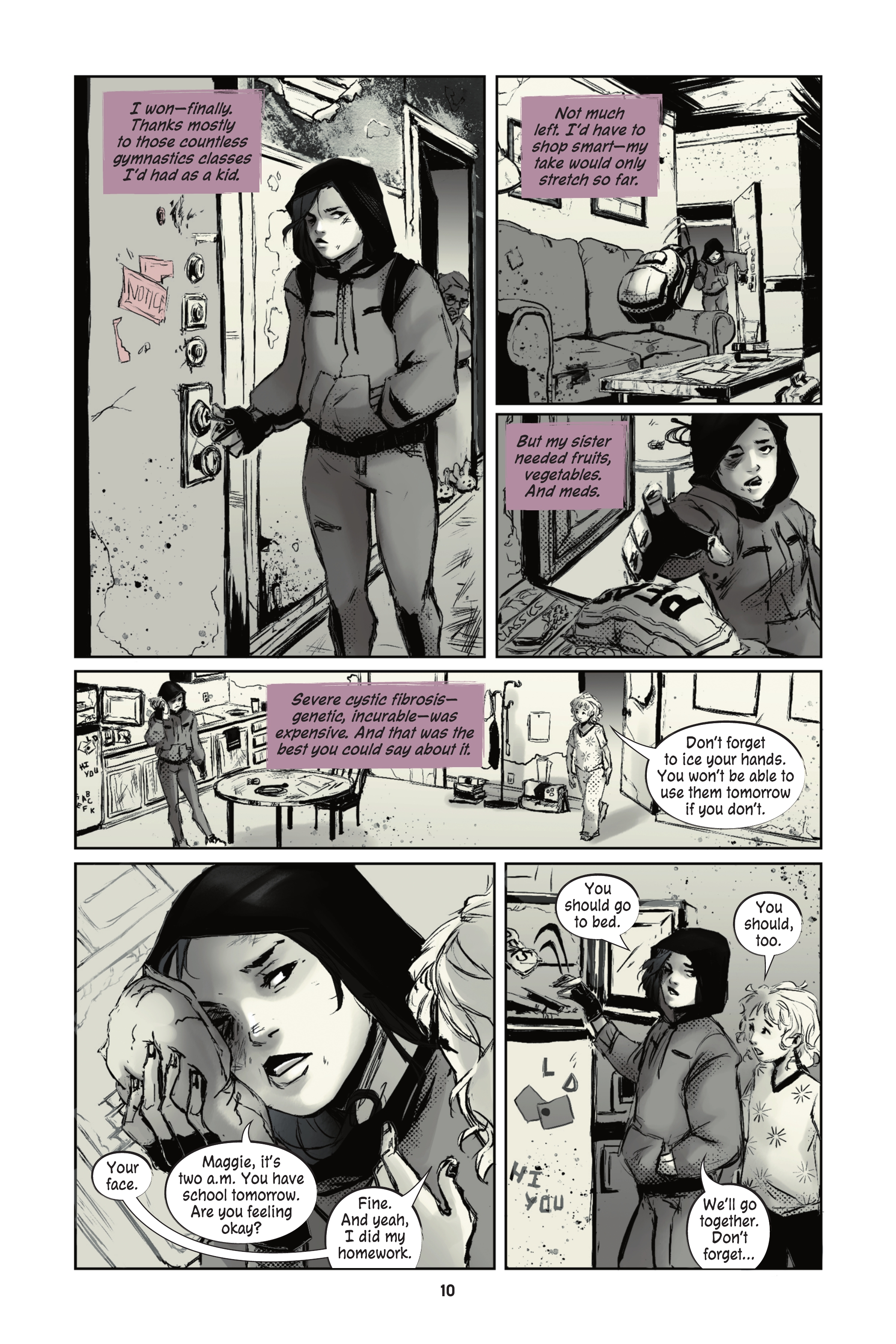 <{ $series->title }} issue 1 - Page 9