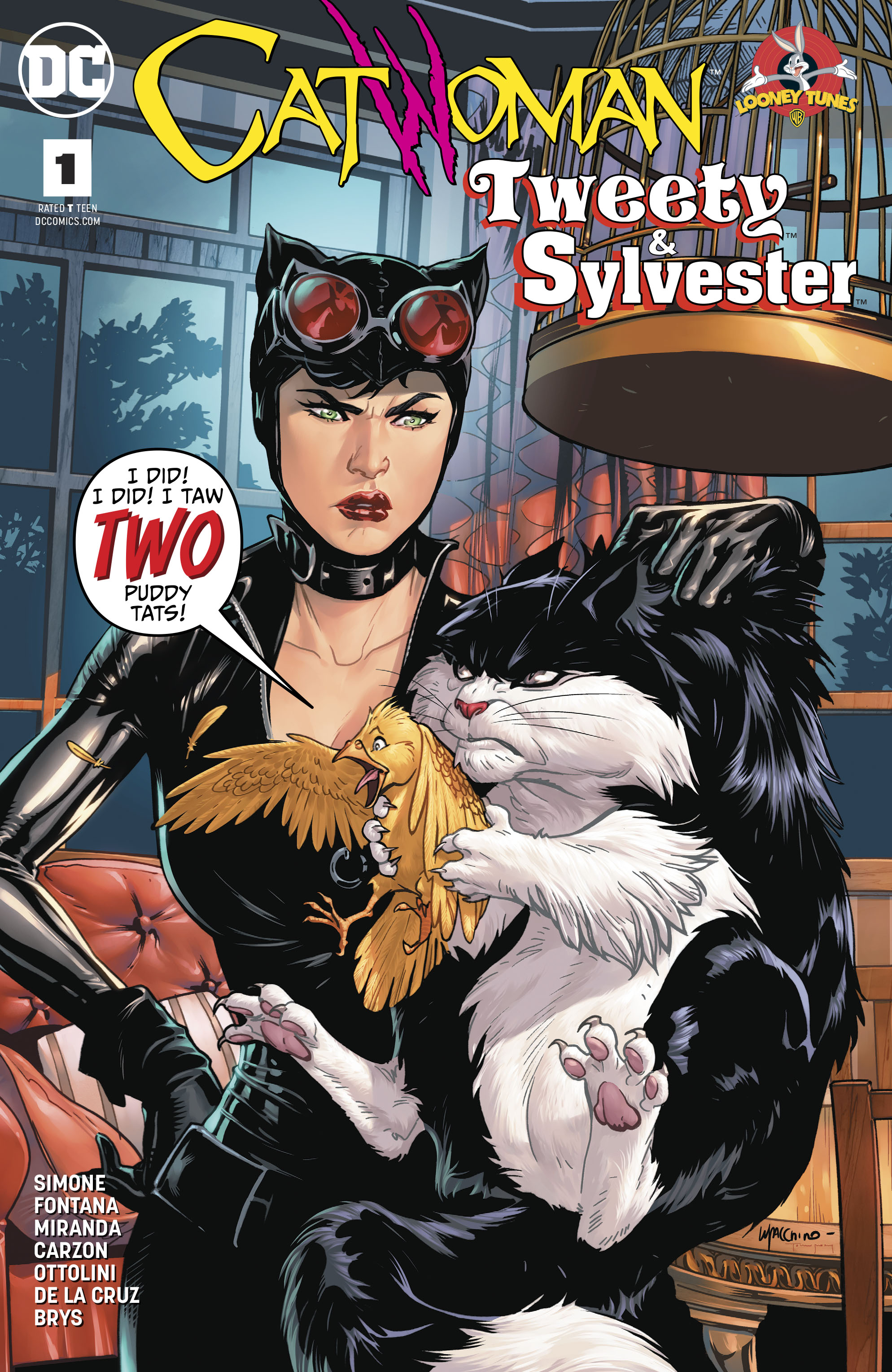 Catwoman/Tweety and Sylvester (2018): Chapter 1 - Page 1