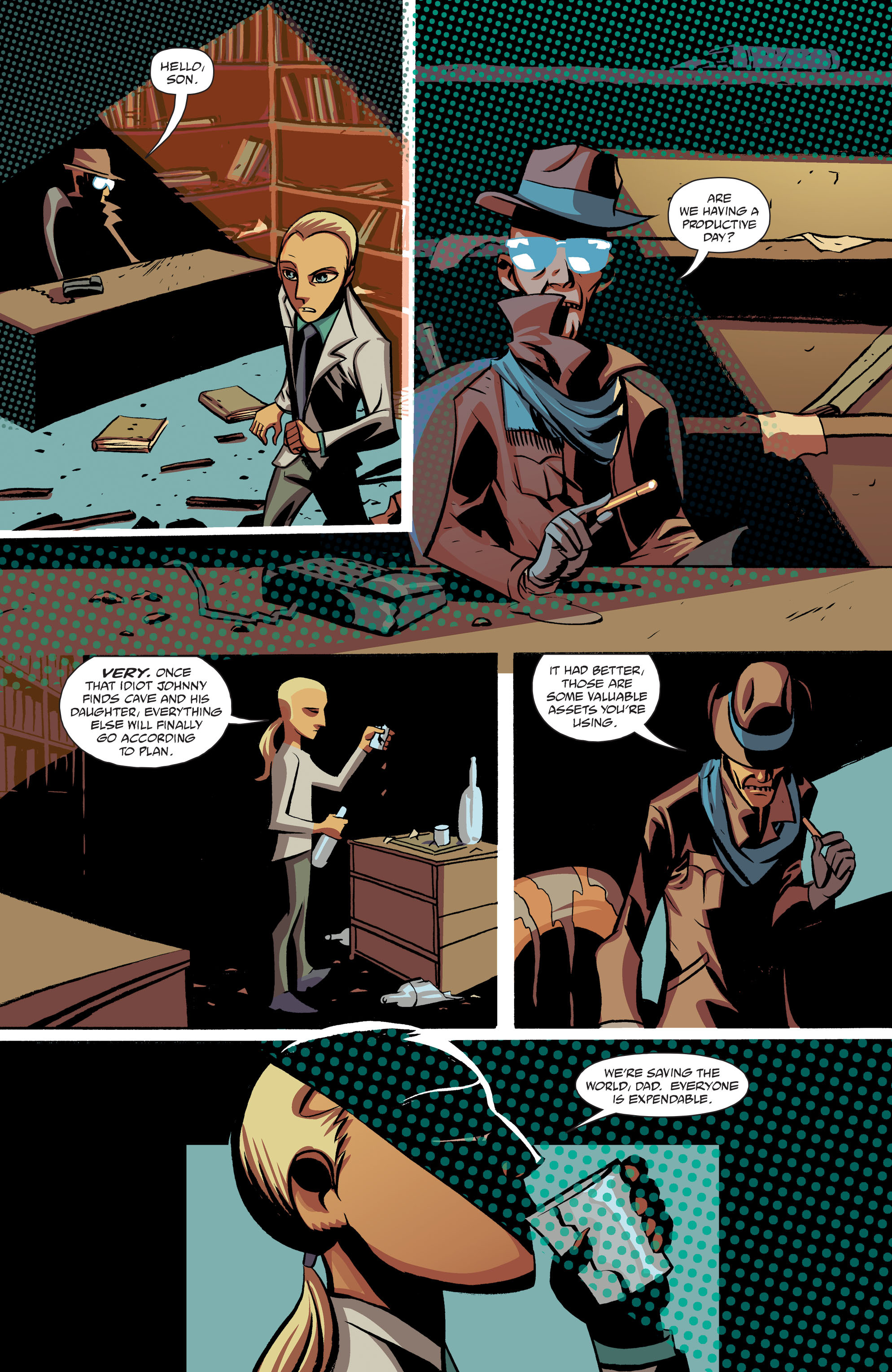 <{ $series->title }} issue 3 - Page 18