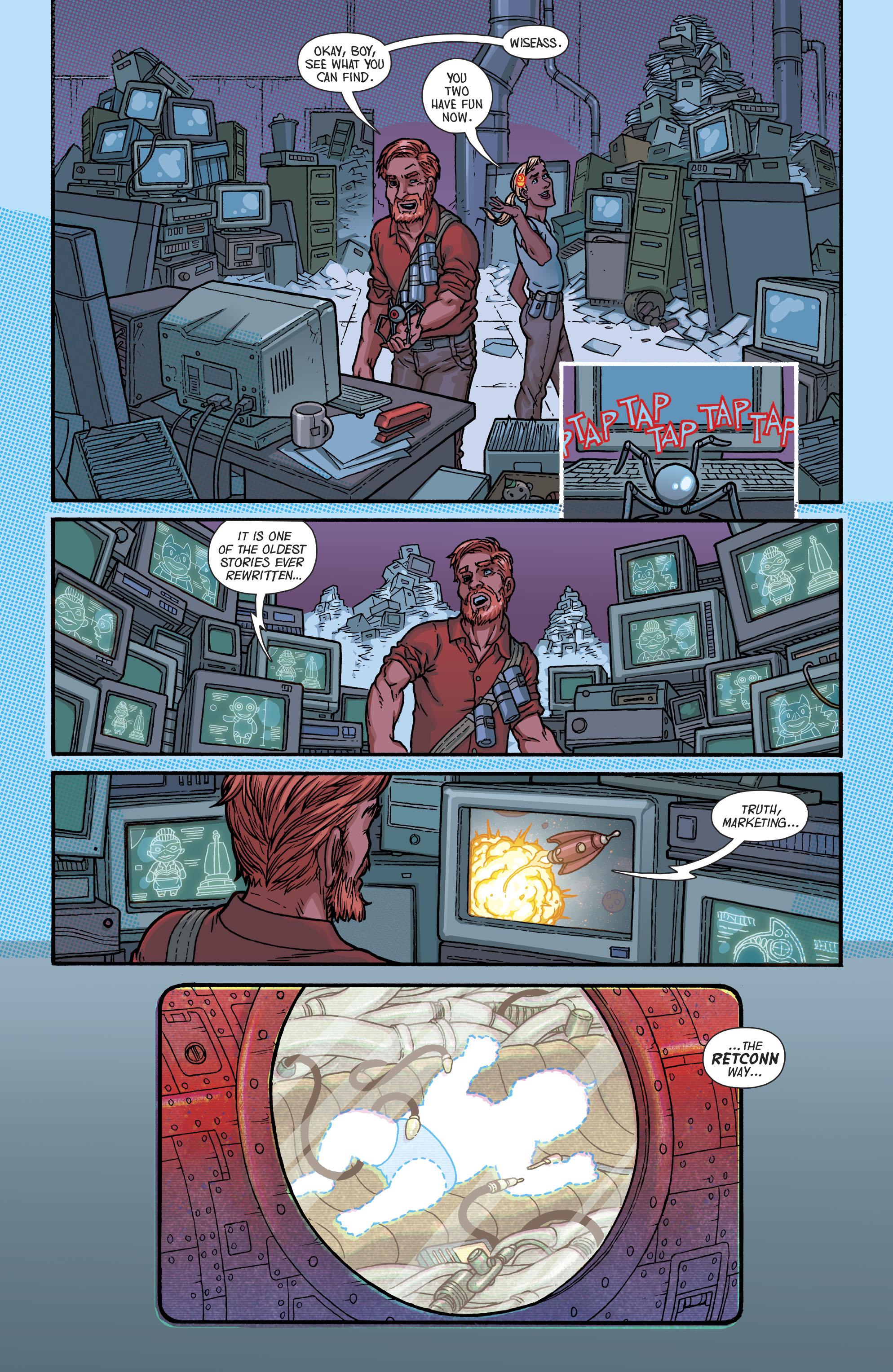 Cave Carson Has a Cybernetic Eye/Swamp Thing Special (2018-) issue 1 - Page 19