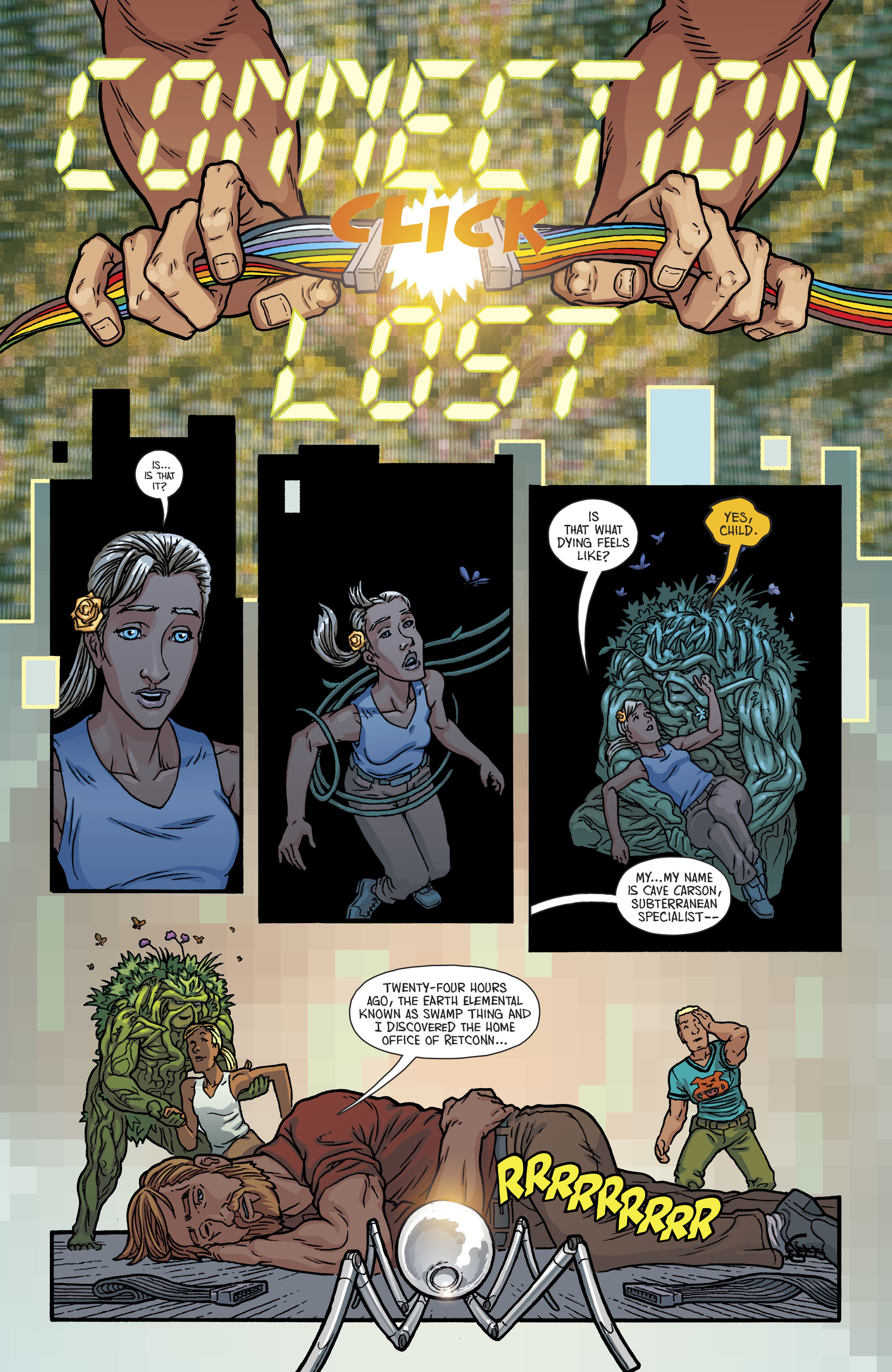 Cave Carson Has a Cybernetic Eye/Swamp Thing Special (2018-) issue 1 - Page 32