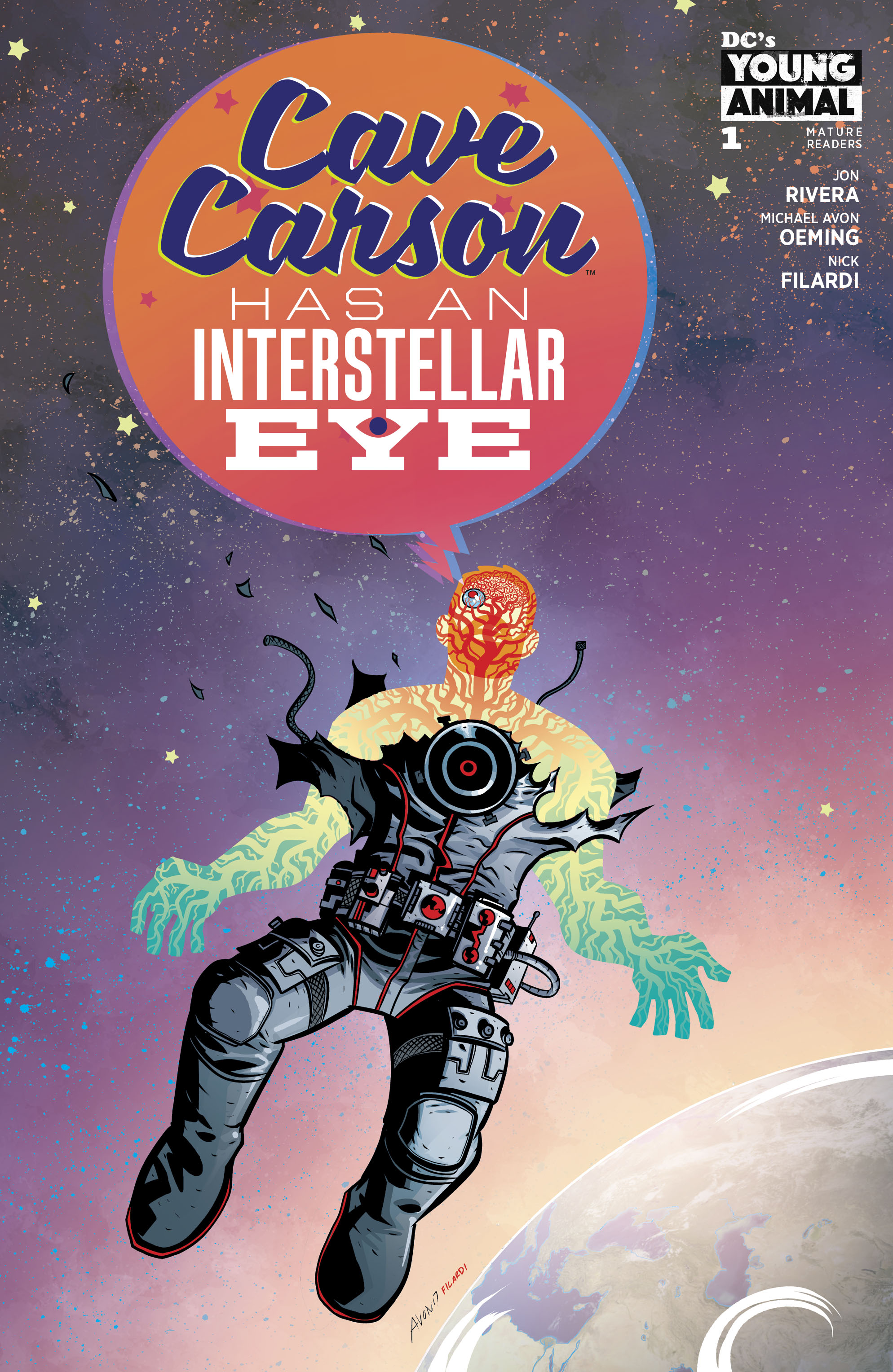 Cave Carson Has an Interstellar Eye (2018-): Chapter 1 - Page 1