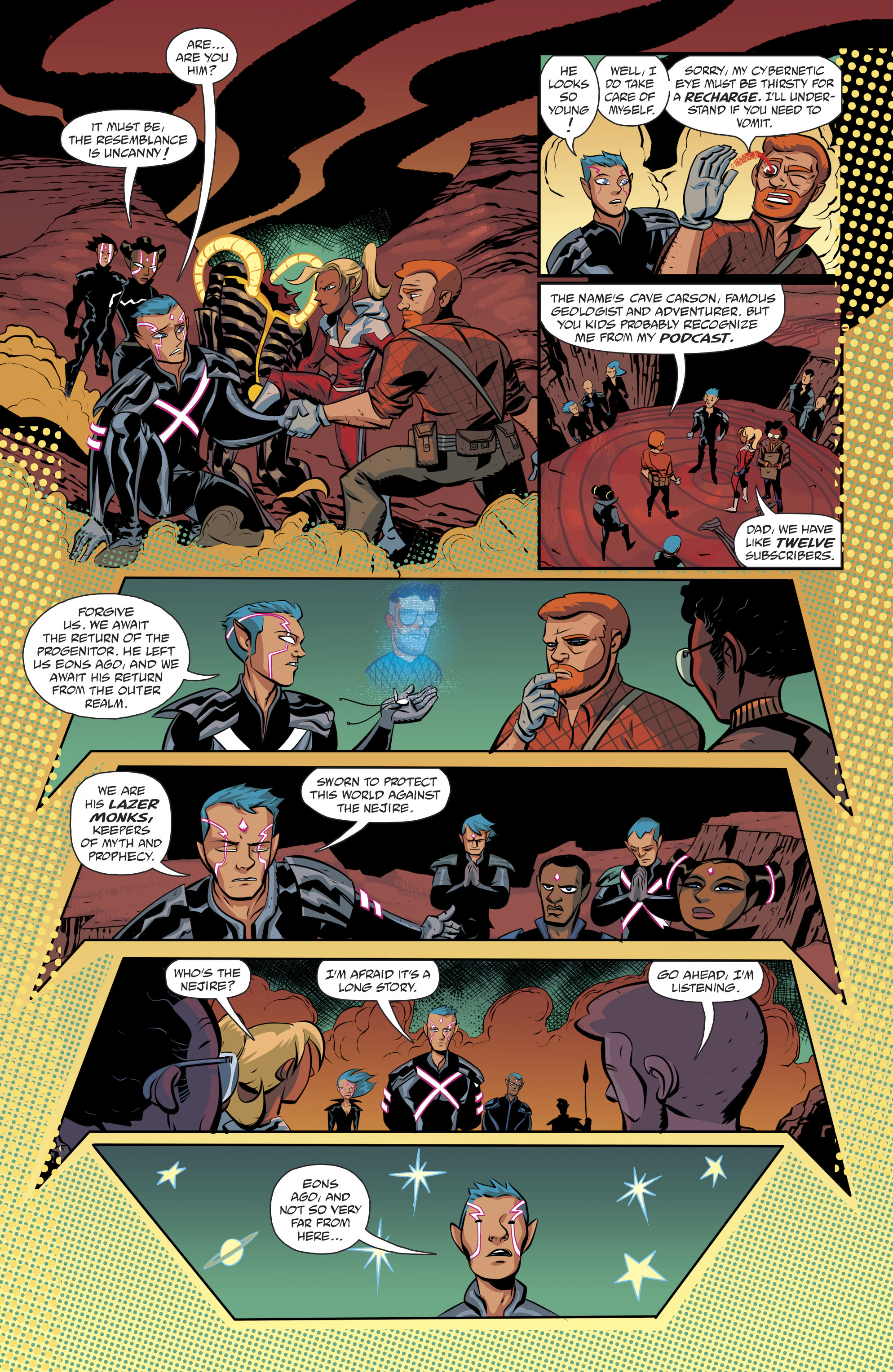 Cave Carson Has an Interstellar Eye (2018-) issue 2 - Page 12