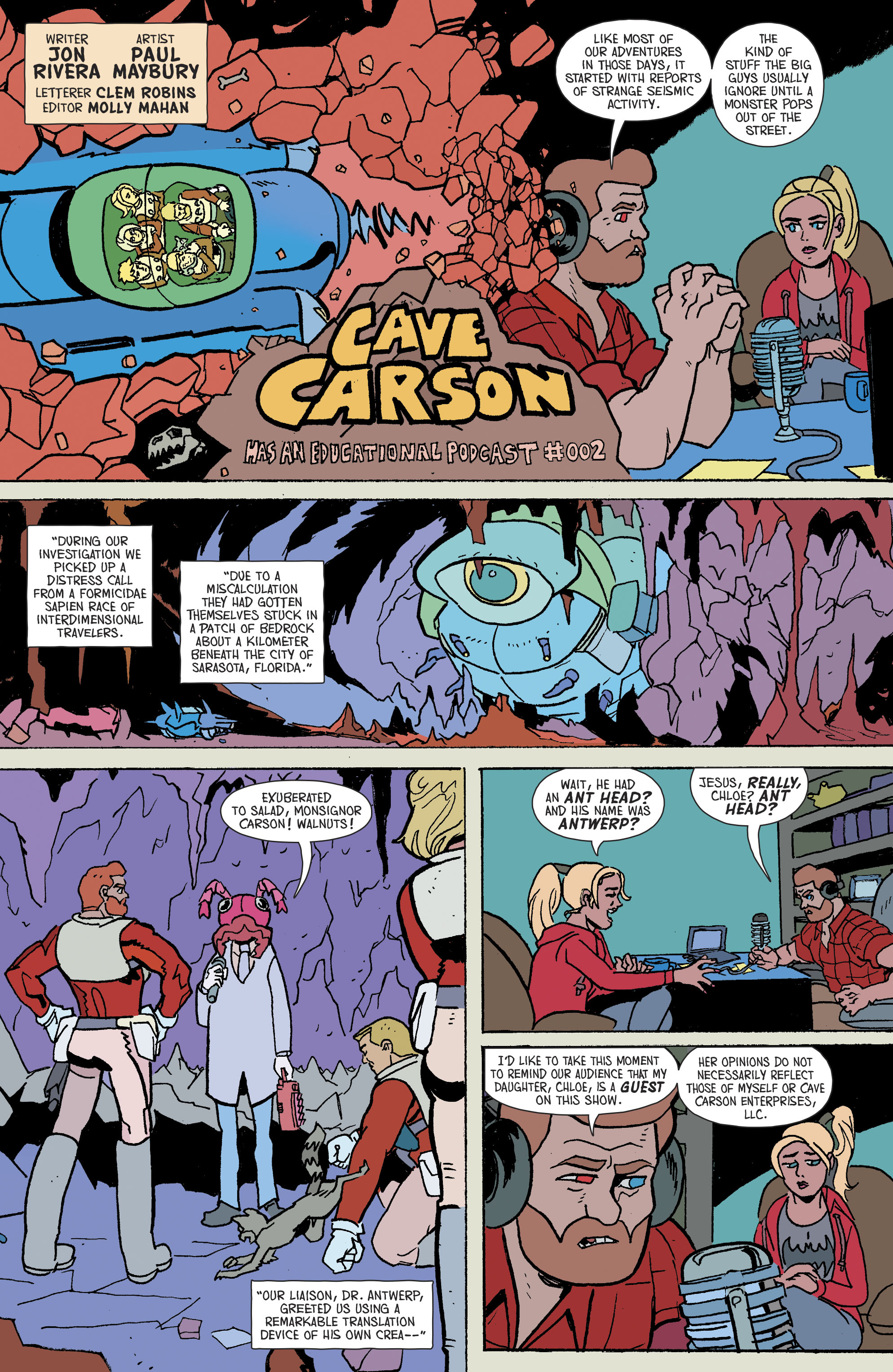 Cave Carson Has an Interstellar Eye (2018-) issue 2 - Page 25