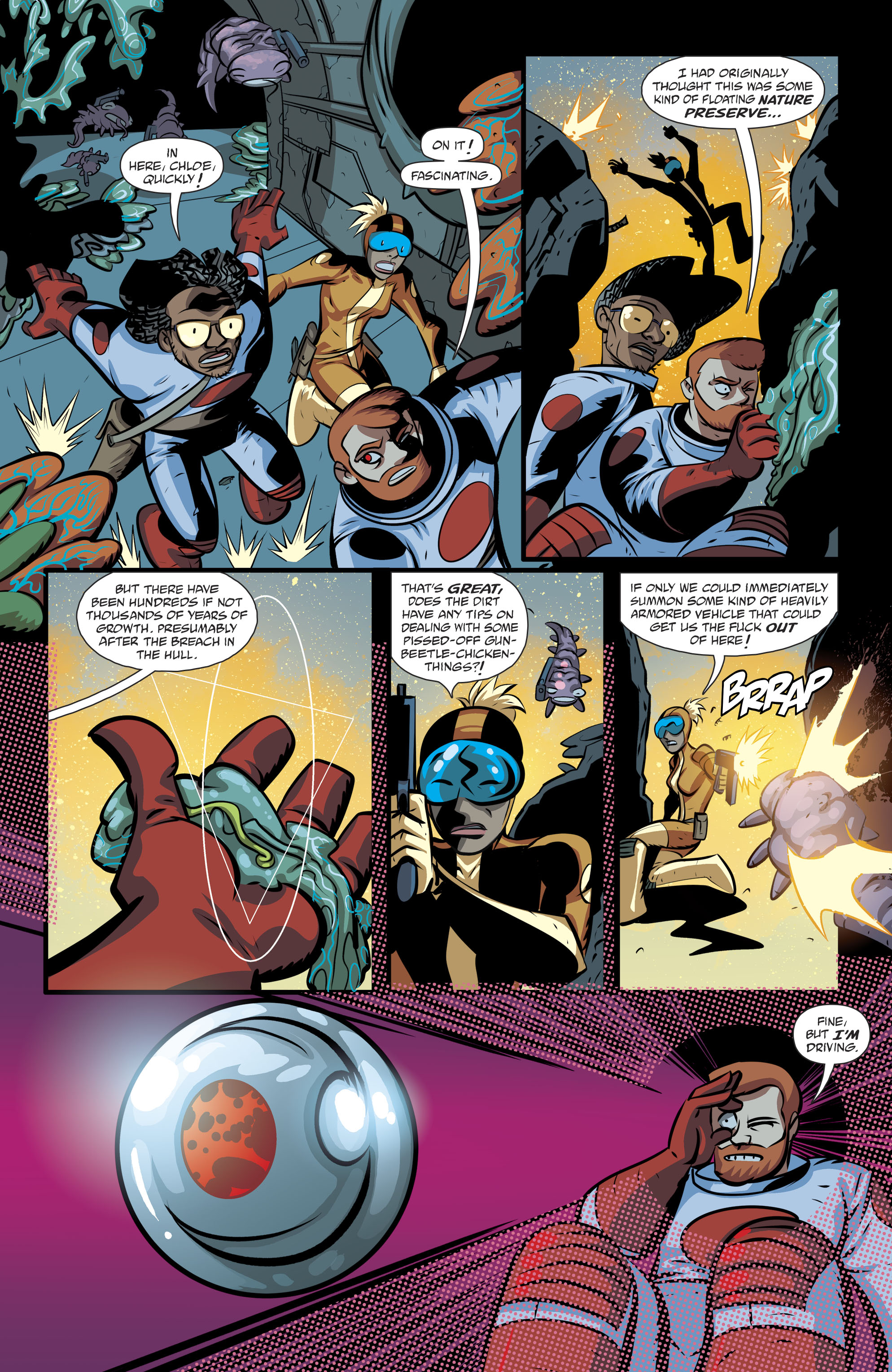 Cave Carson Has an Interstellar Eye (2018-) issue 4 - Page 9