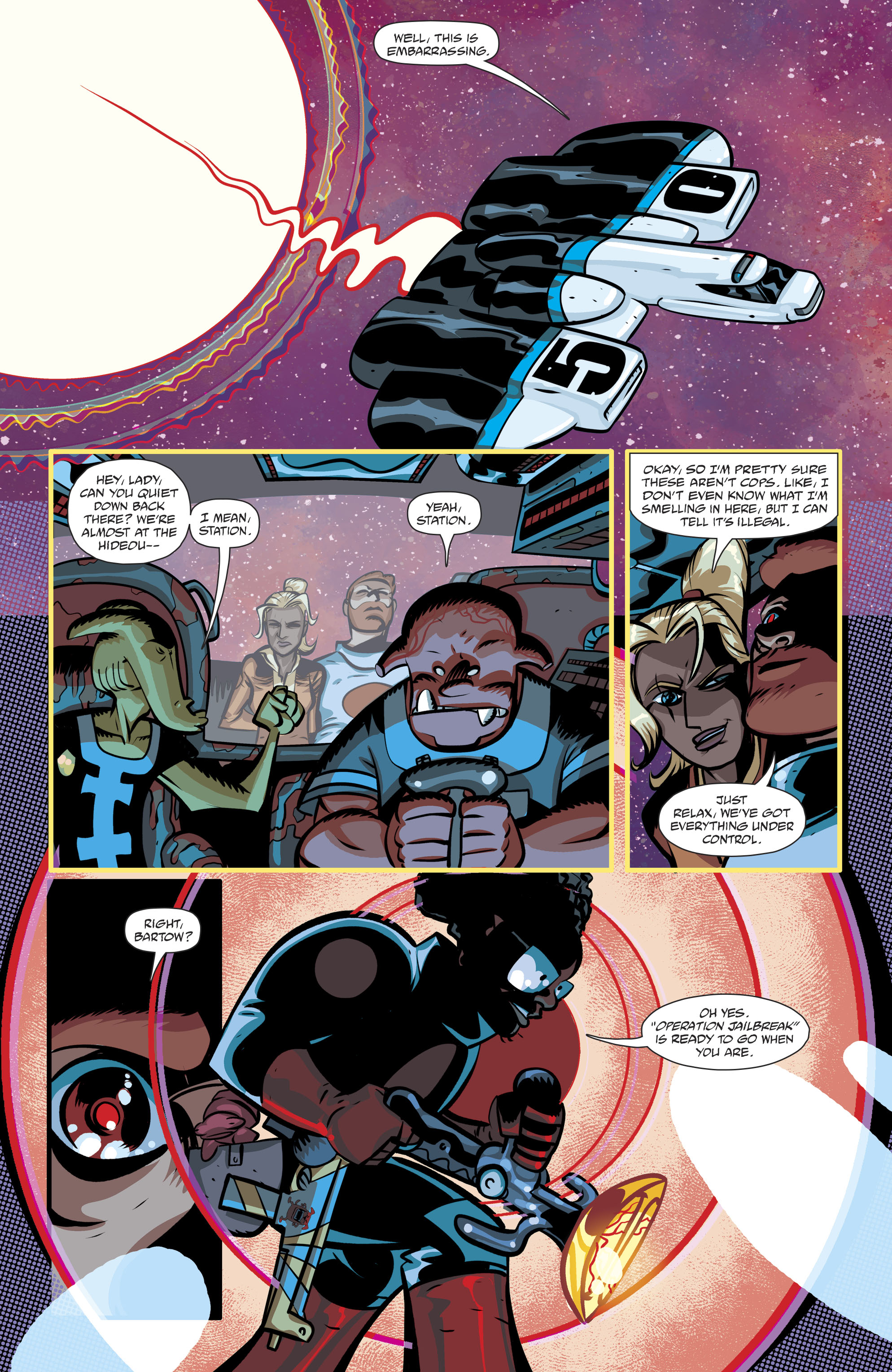 Cave Carson Has an Interstellar Eye (2018-): Chapter 5 - Page 3