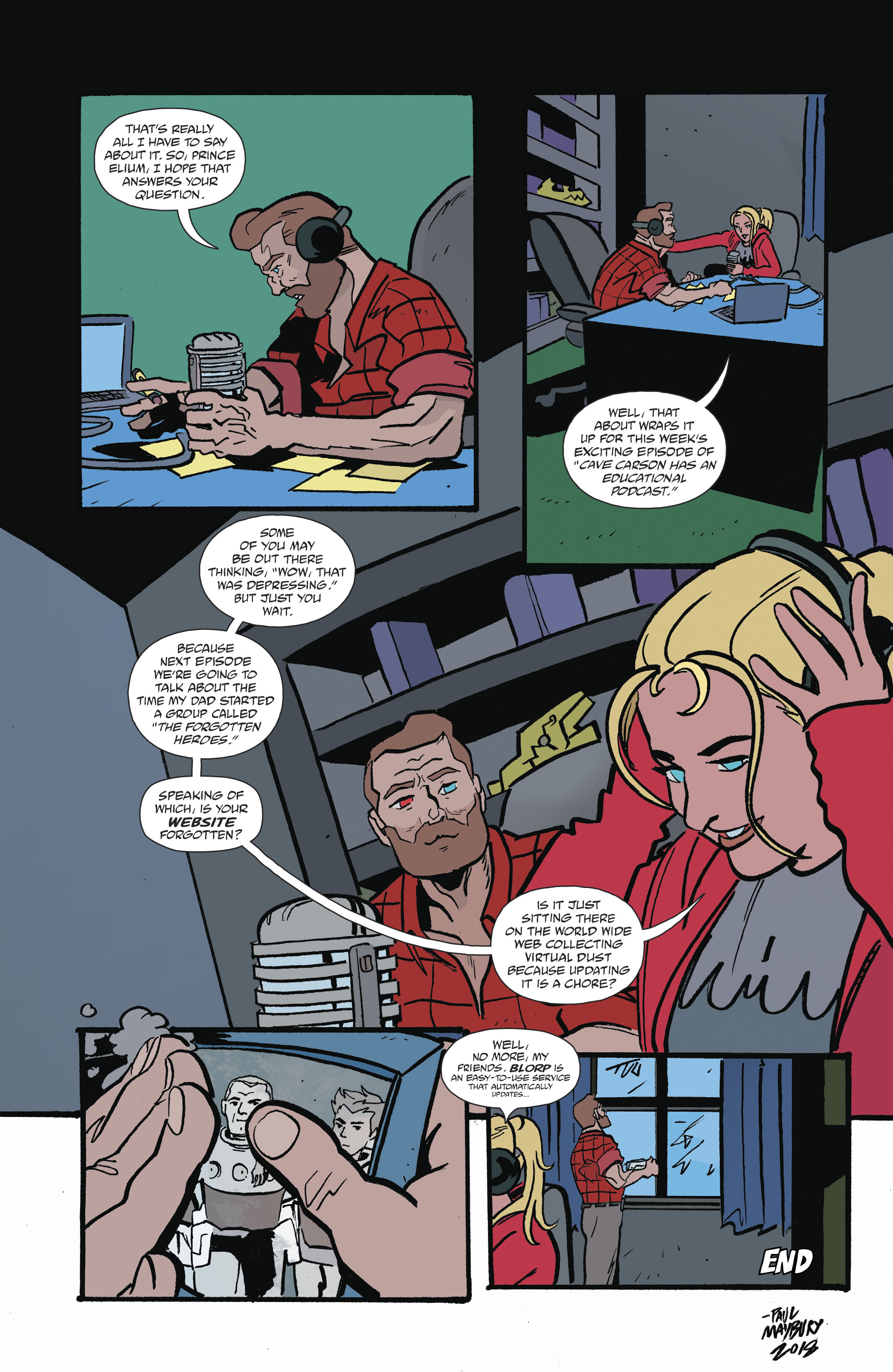 Cave Carson Has an Interstellar Eye (2018-) issue 5 - Page 27