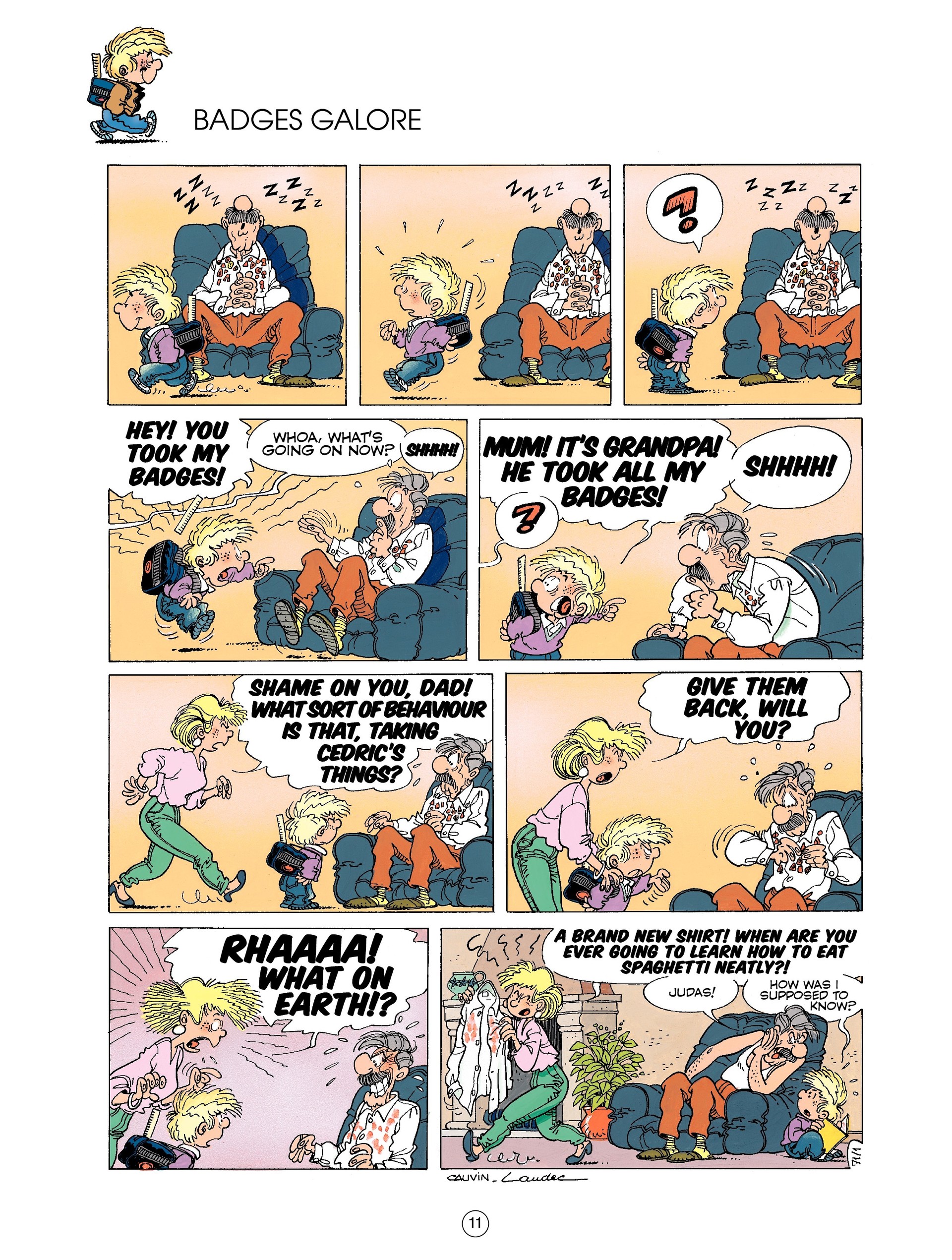 Cedric (2008-) issue 4 - Page 11