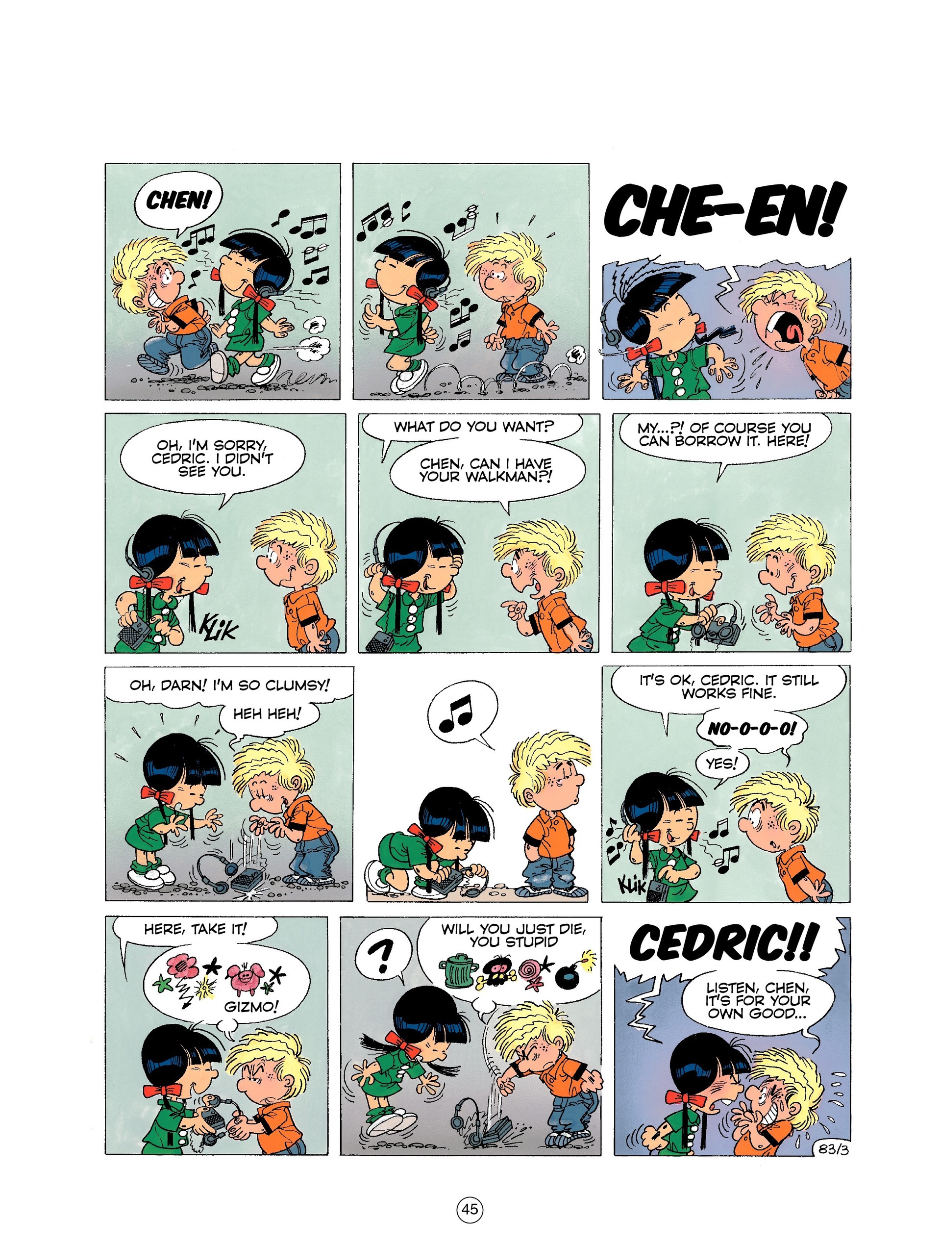 Cedric (2008-) issue 4 - Page 45