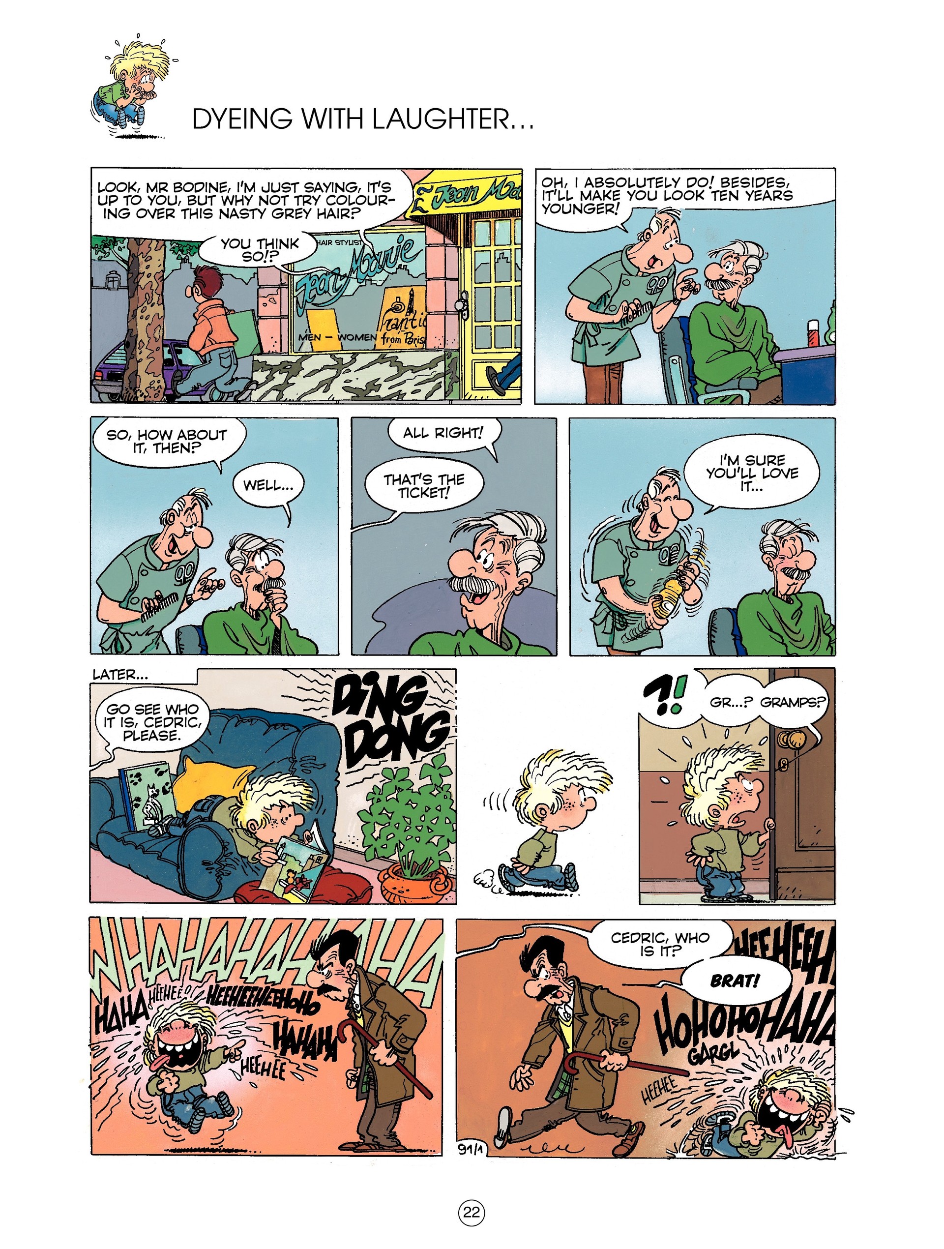 Cedric (2008-) issue 5 - Page 22