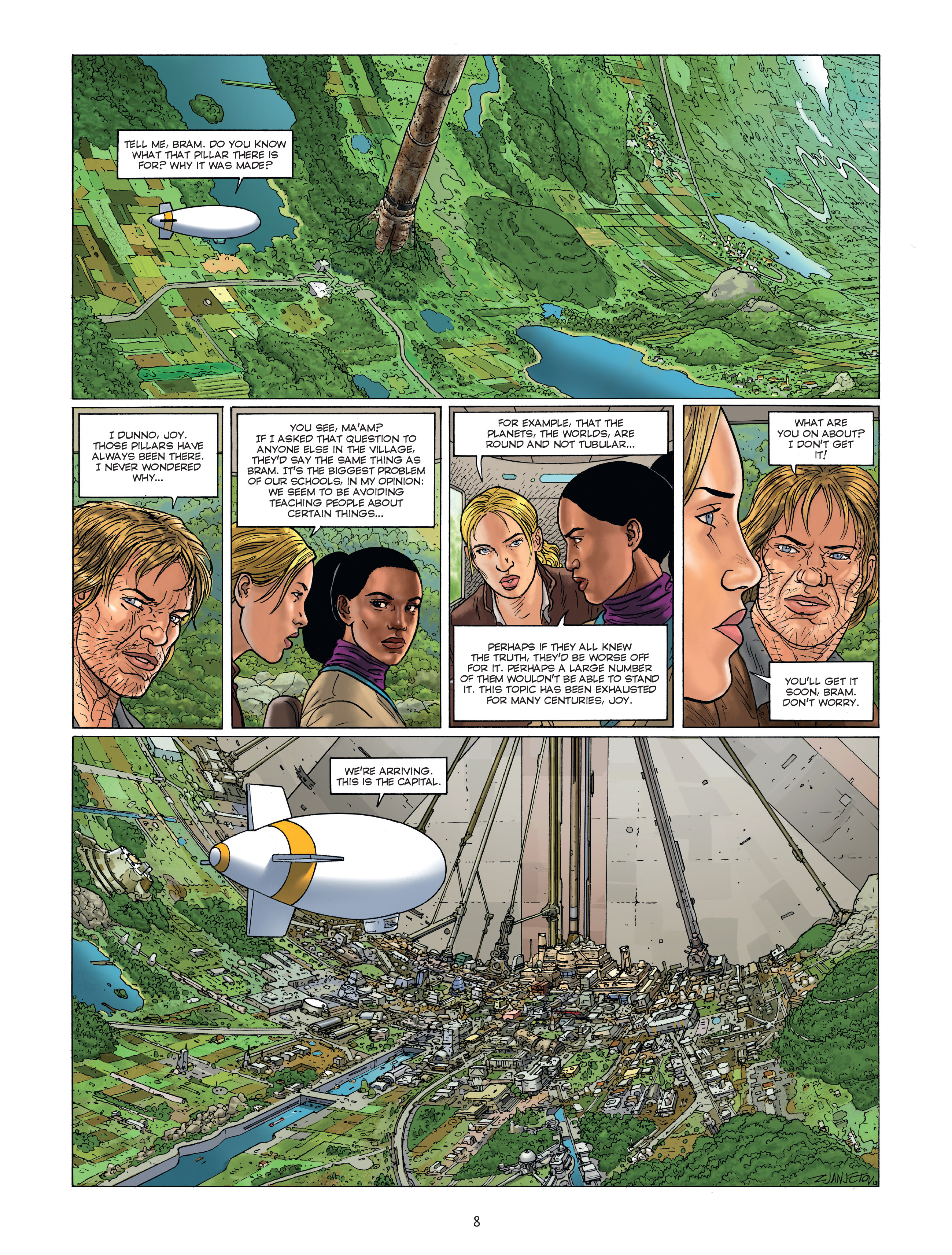 <{ $series->title }} issue 1 - Page 8