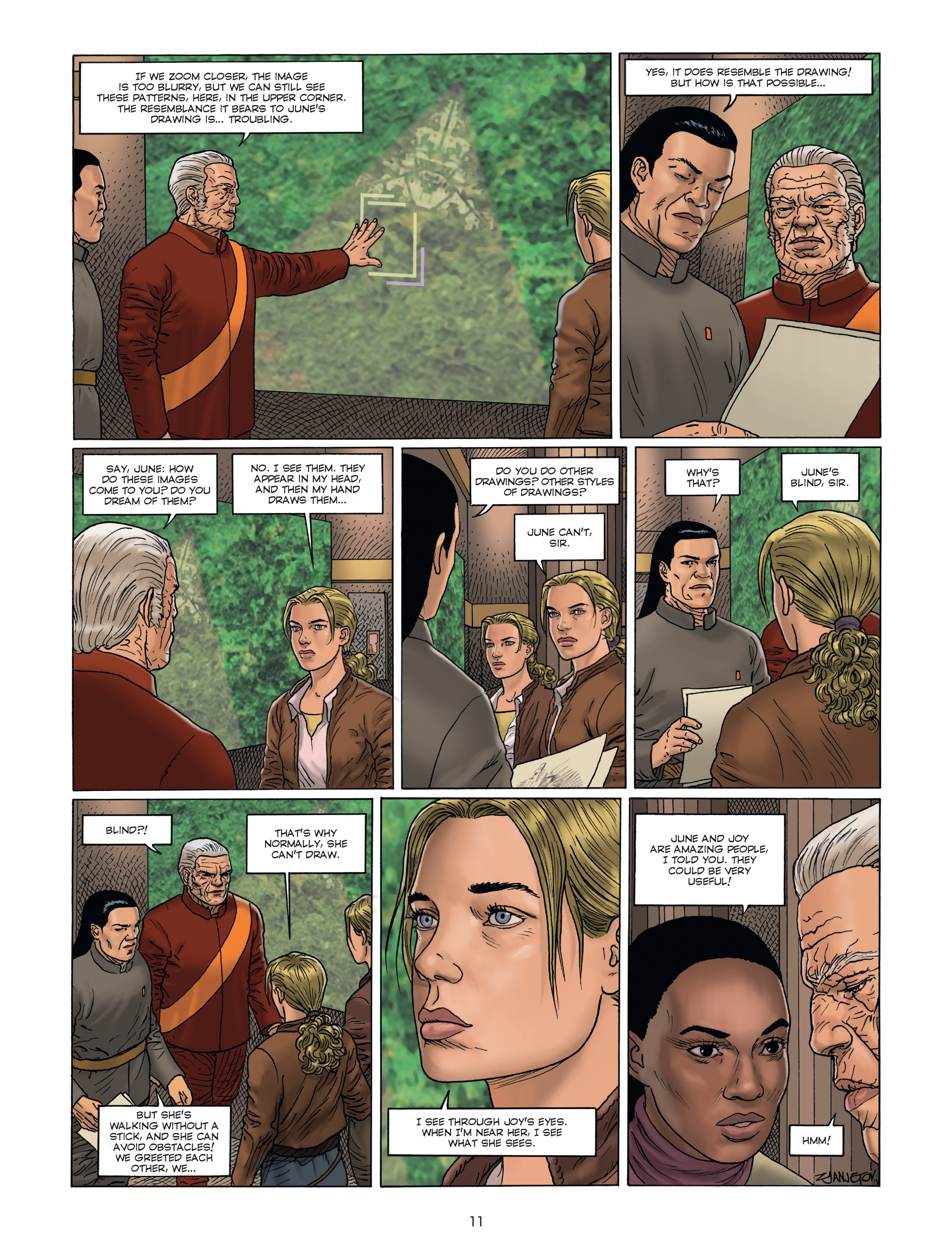 <{ $series->title }} issue 1 - Page 11