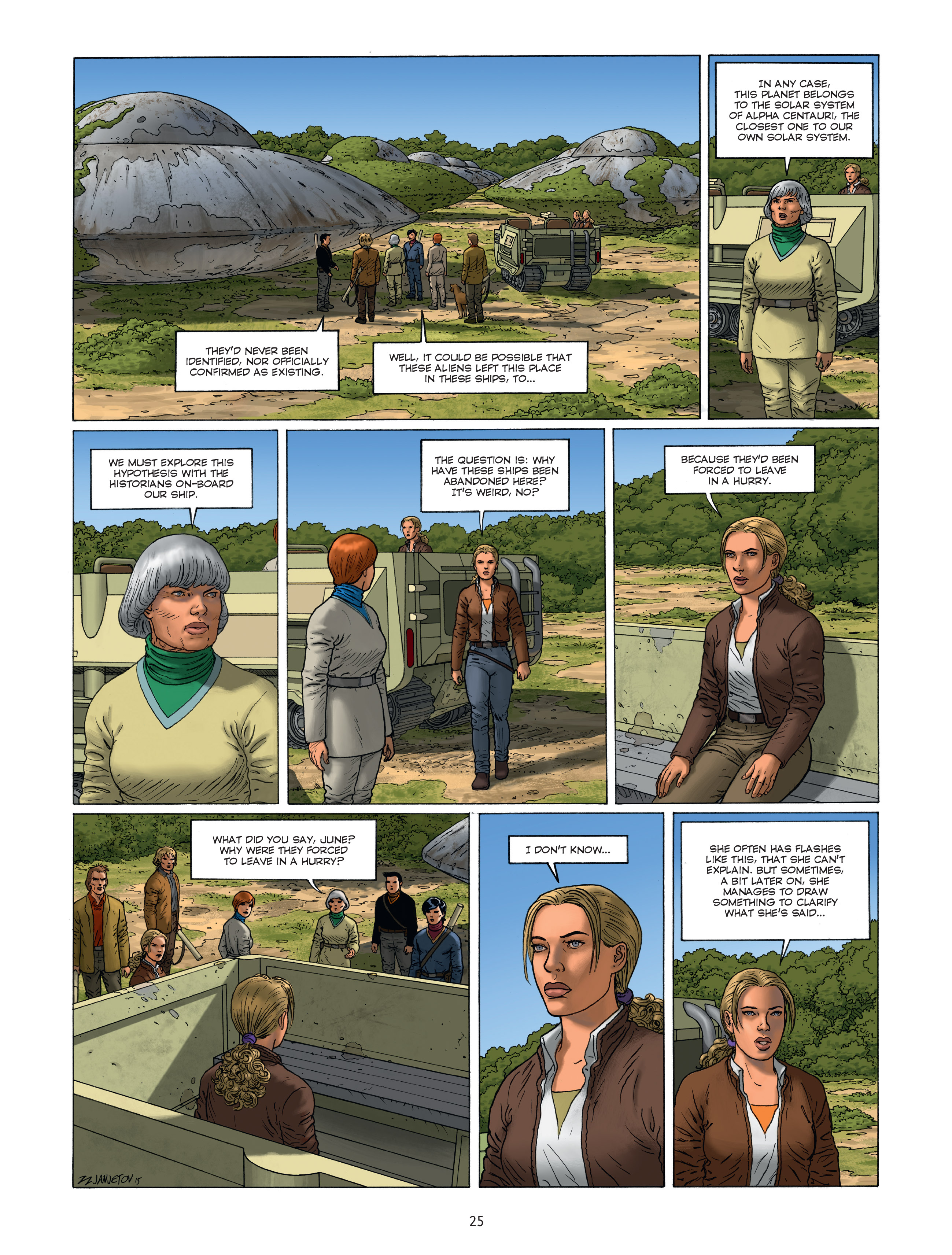 <{ $series->title }} issue 2 - Page 25