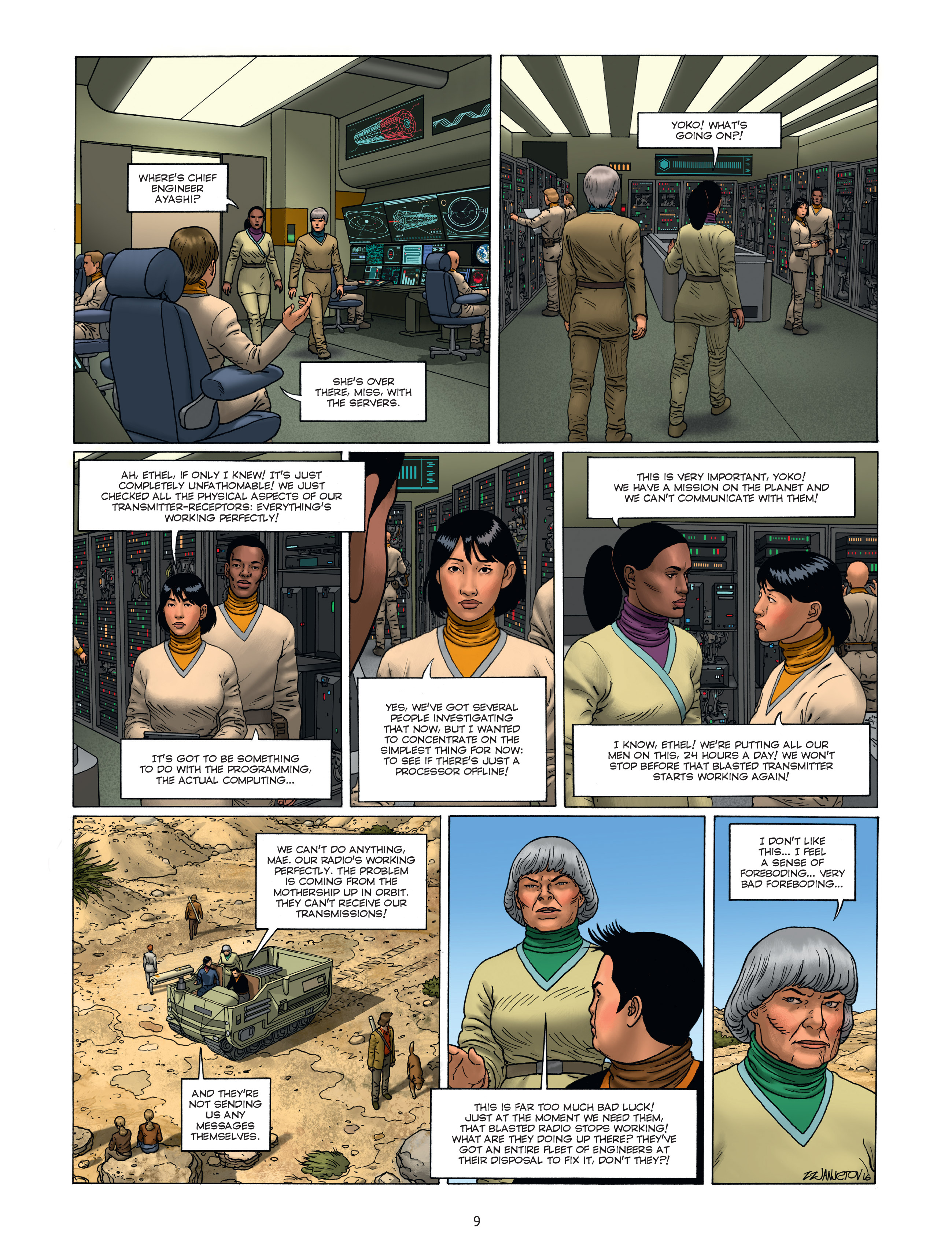 <{ $series->title }} issue 3 - Page 9