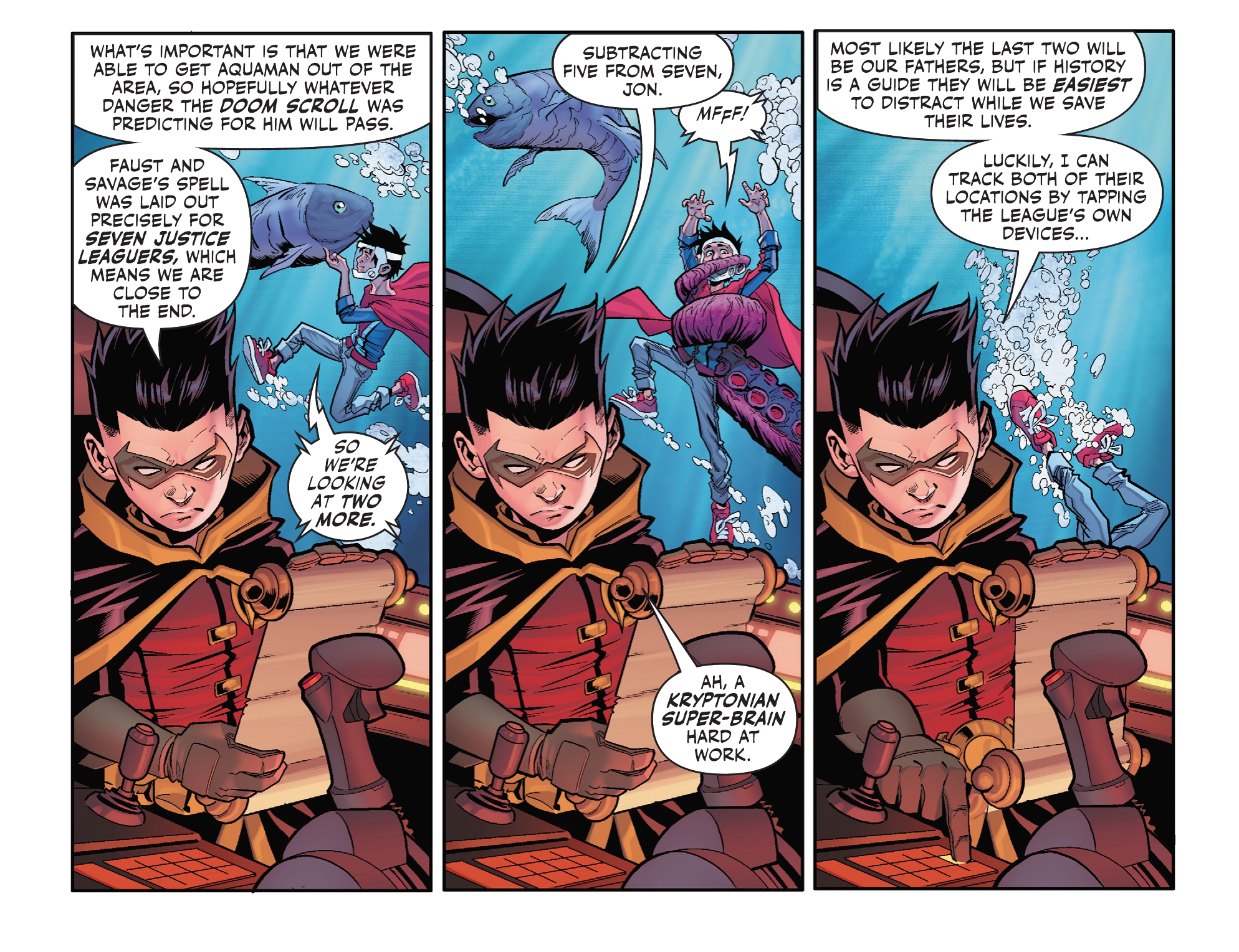 Challenge of the Super Sons (2020-) issue 9. - Page 10