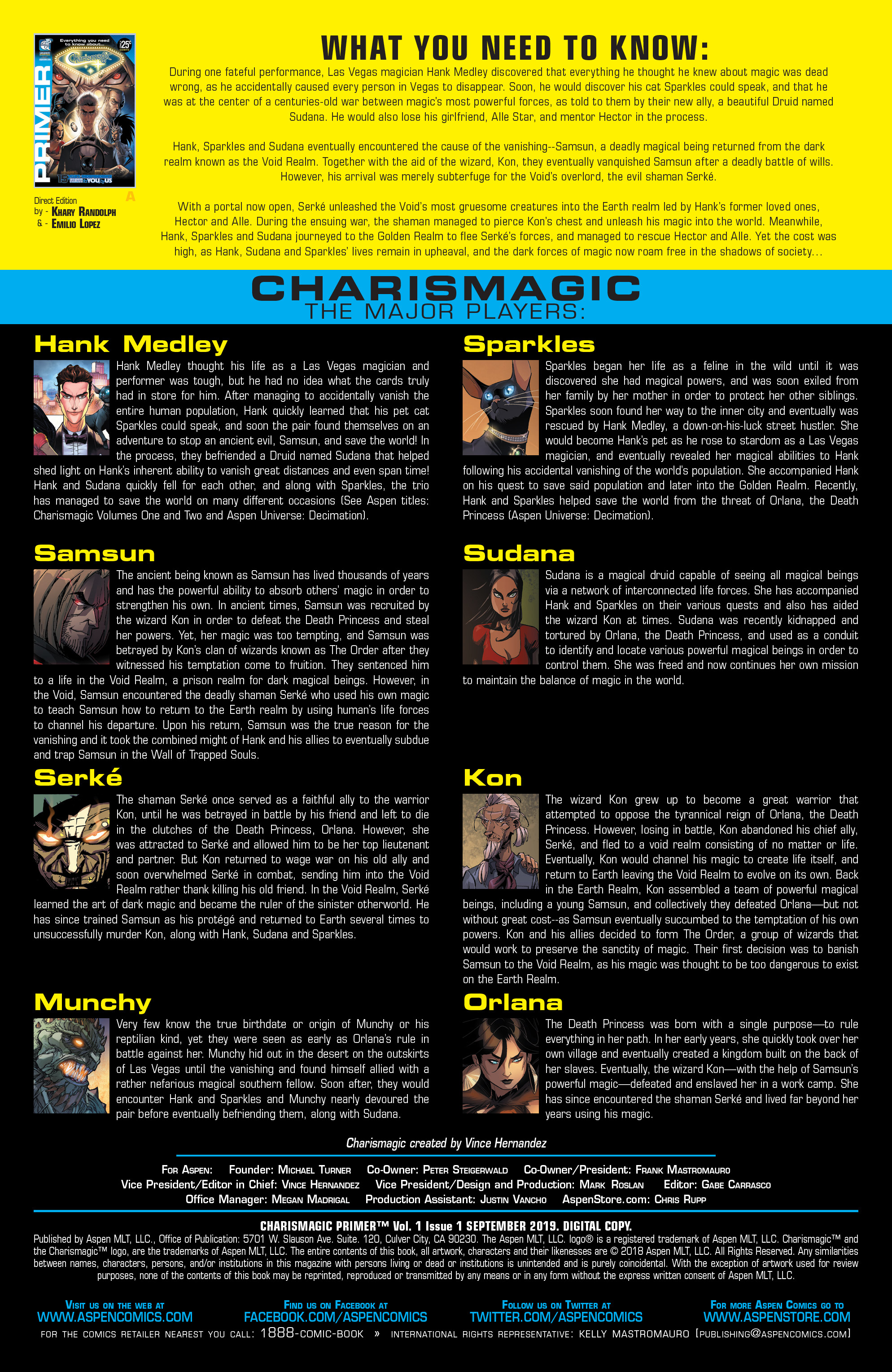 Charismagic Primer (2019): Chapter 1 - Page 2