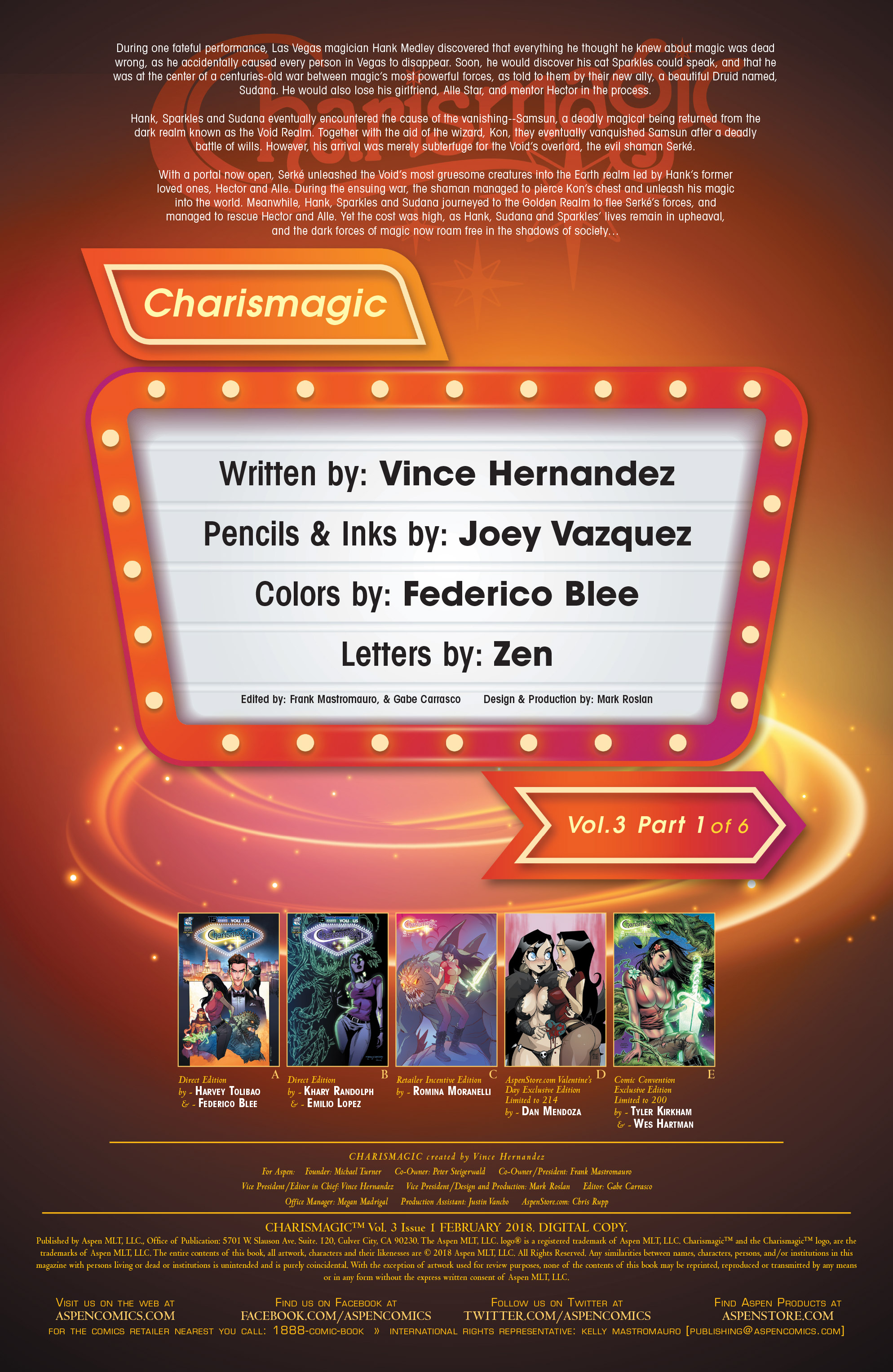 Charismagic Vol. 3 (2018) issue 1 - Page 3