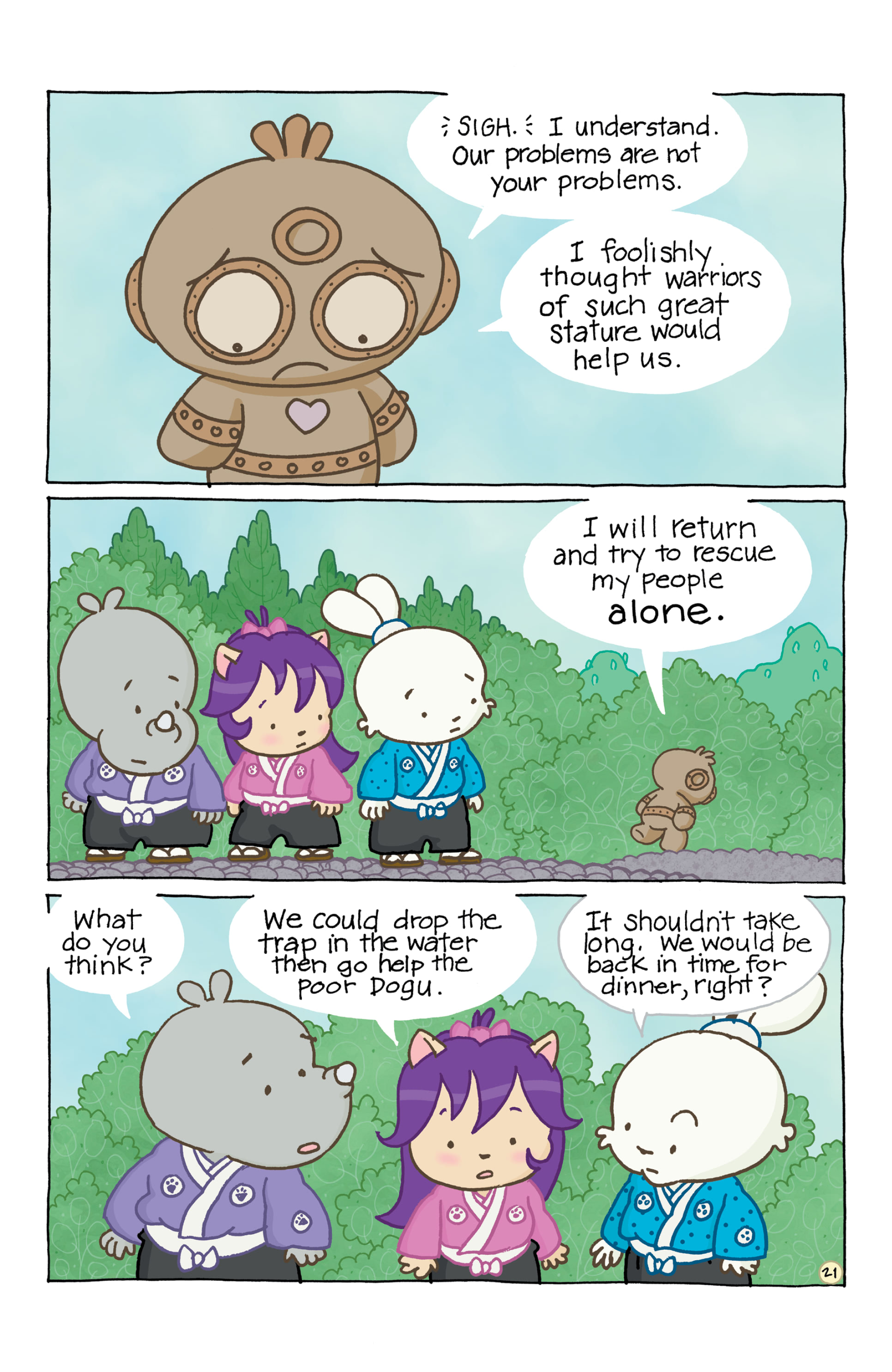 Chibi-Usagi: Attack of the Heebie Chibis (2021-) issue 1 - Page 26