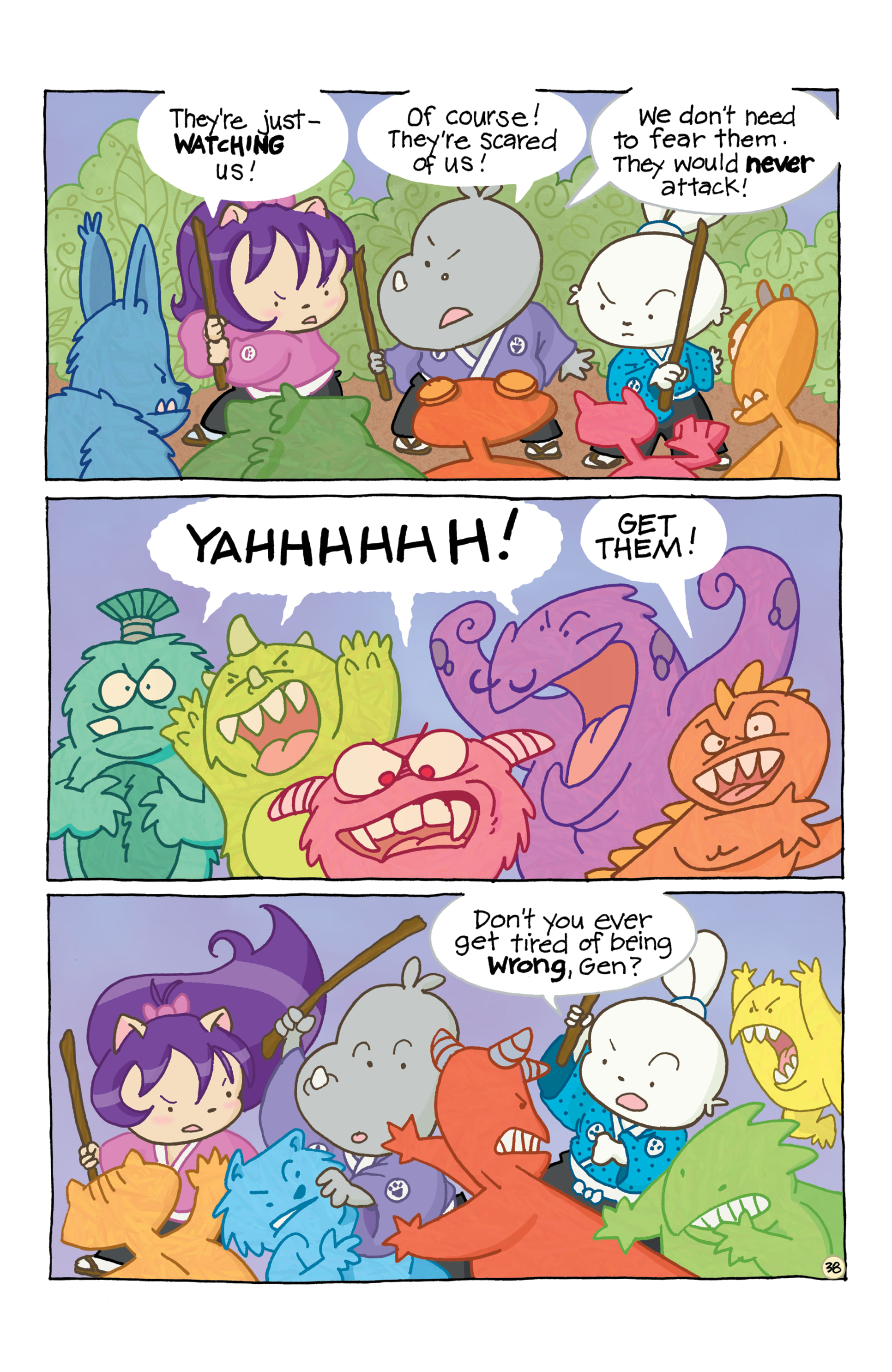 Chibi-Usagi: Attack of the Heebie Chibis (2021-) issue 1 - Page 42