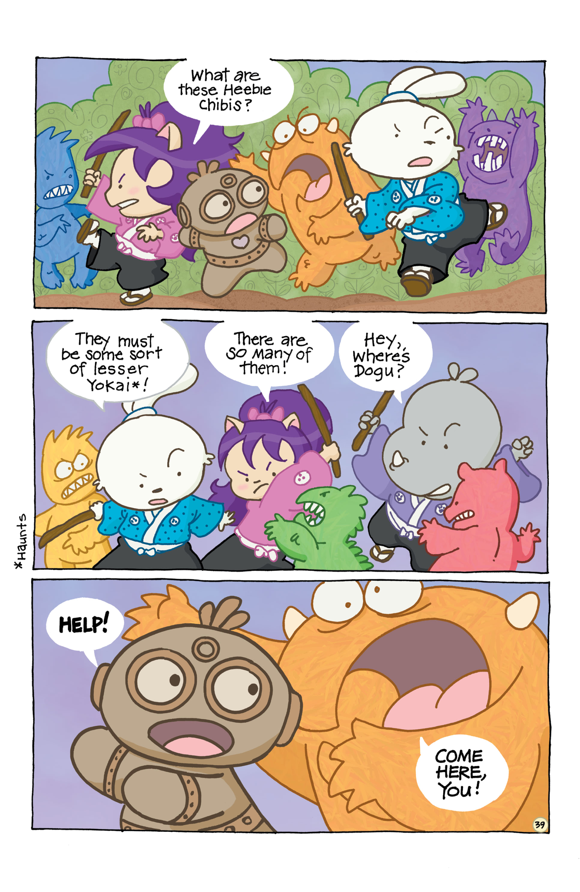 Chibi-Usagi: Attack of the Heebie Chibis (2021-) issue 1 - Page 43