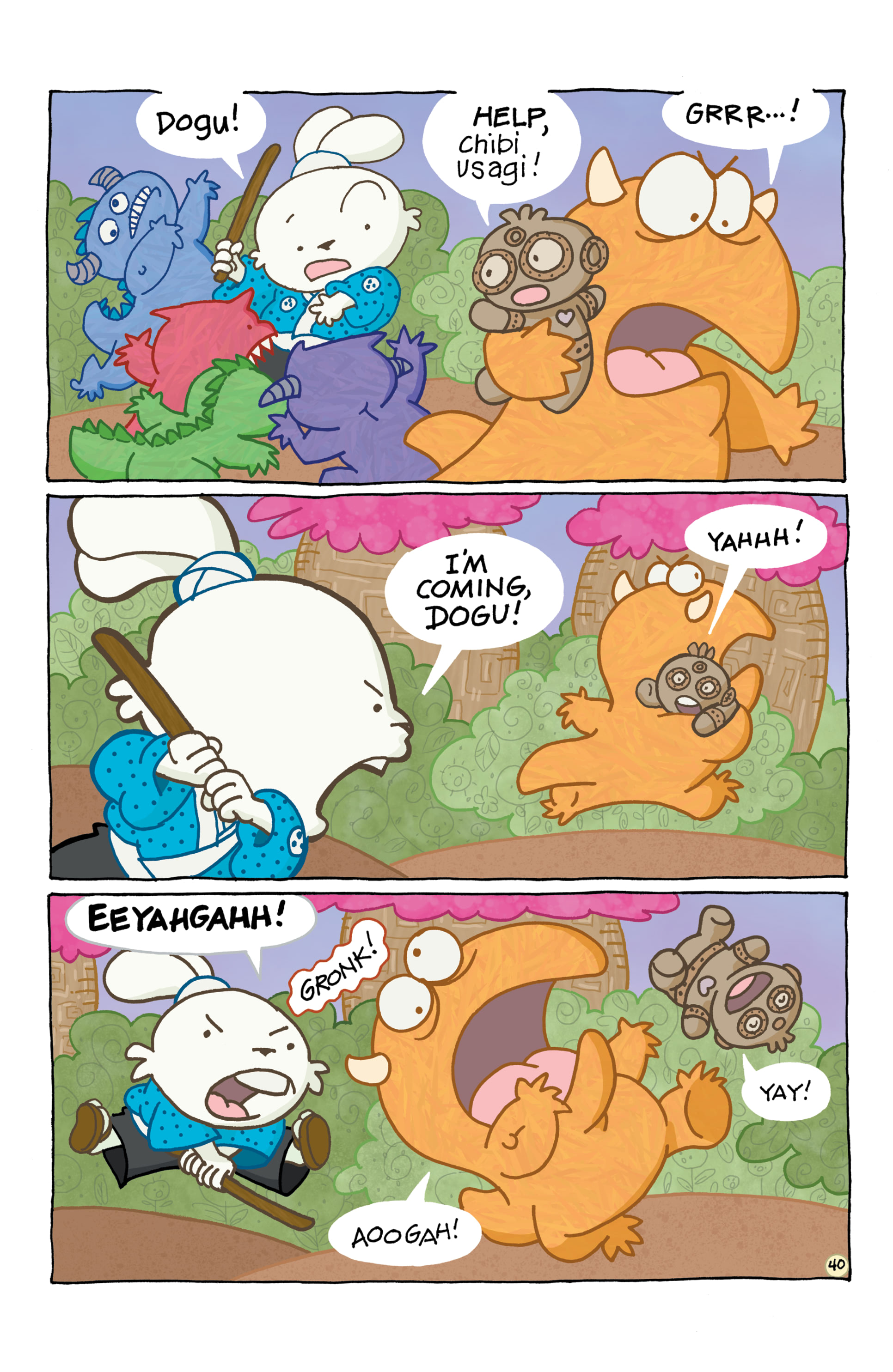 Chibi-Usagi: Attack of the Heebie Chibis (2021-) issue 1 - Page 44