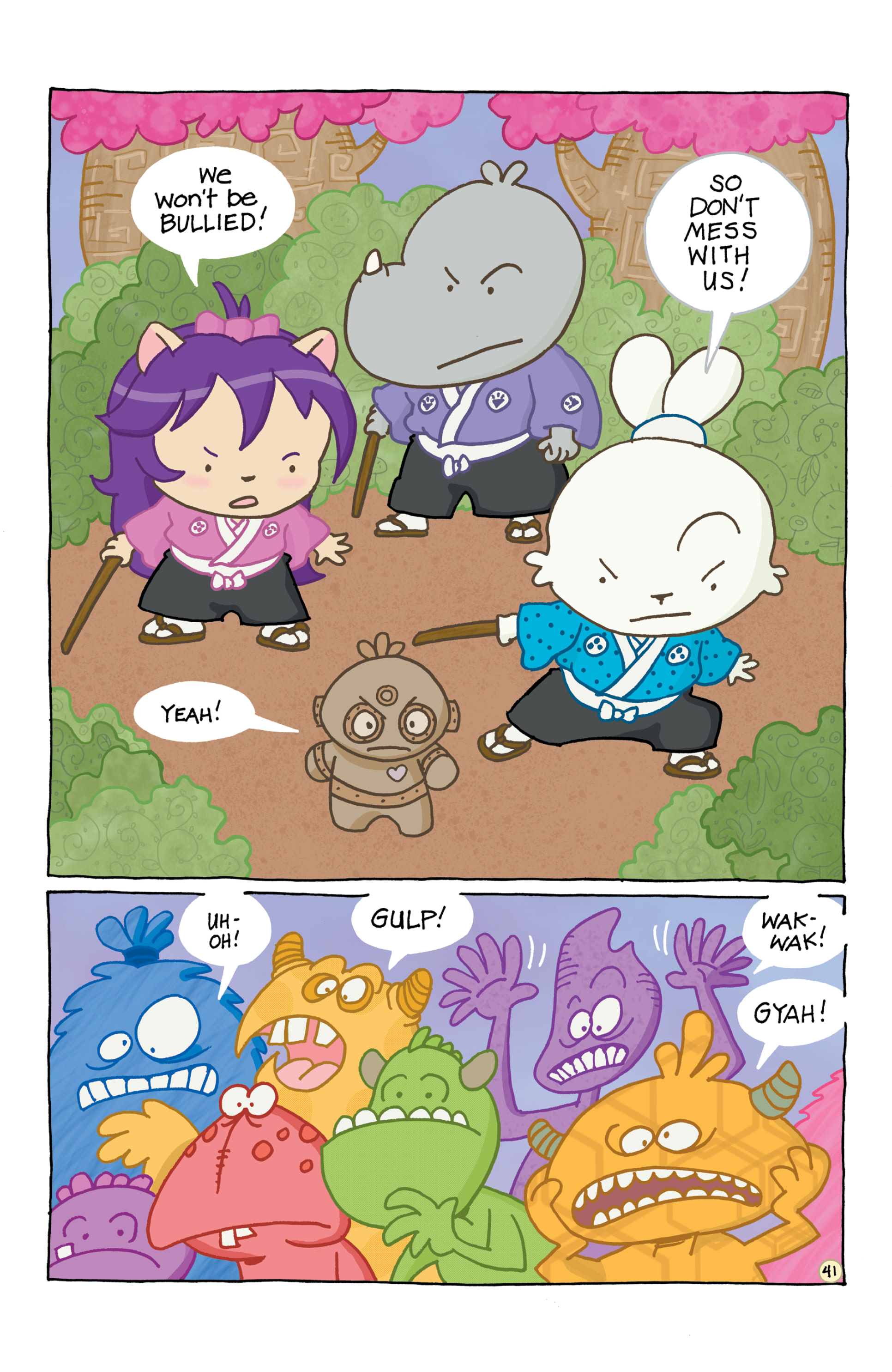 Chibi-Usagi: Attack of the Heebie Chibis (2021-) issue 1 - Page 45