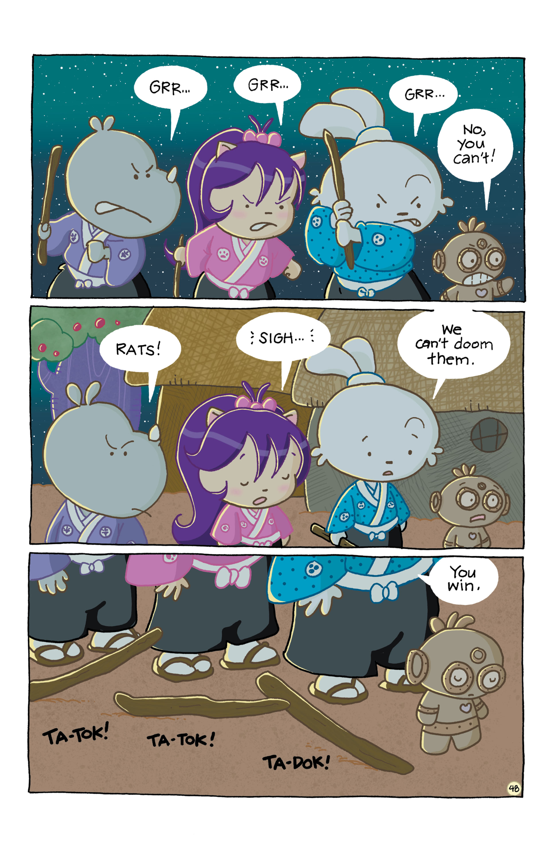 Chibi-Usagi: Attack of the Heebie Chibis (2021-) issue 1 - Page 52