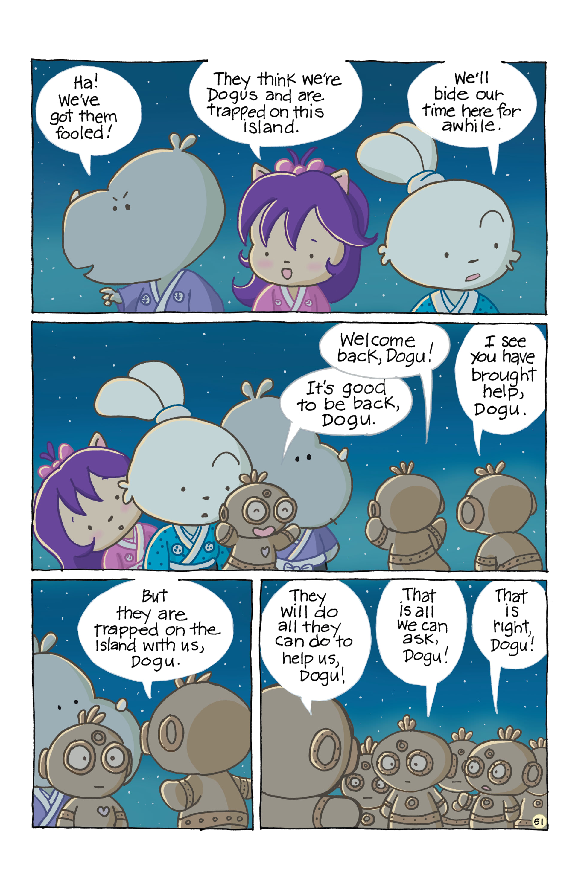 Chibi-Usagi: Attack of the Heebie Chibis (2021-) issue 1 - Page 55