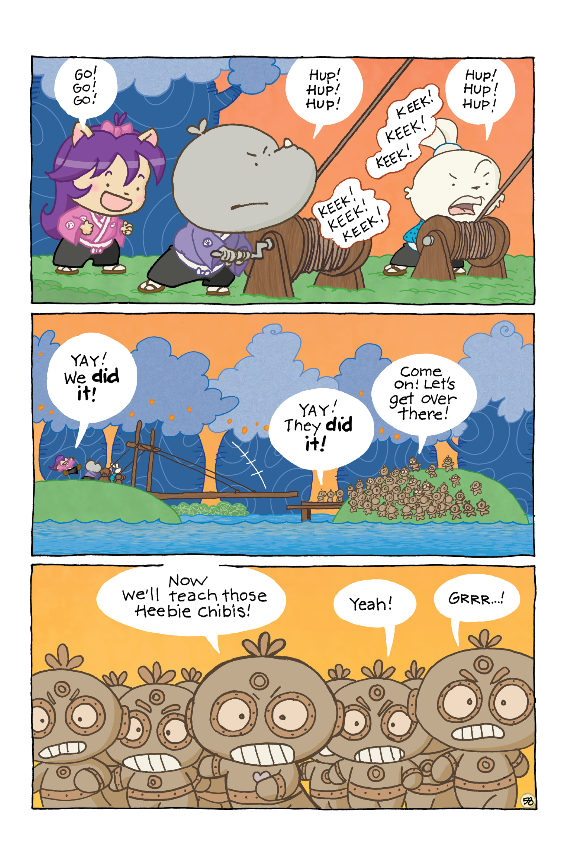 Chibi-Usagi: Attack of the Heebie Chibis (2021-) issue 1 - Page 62