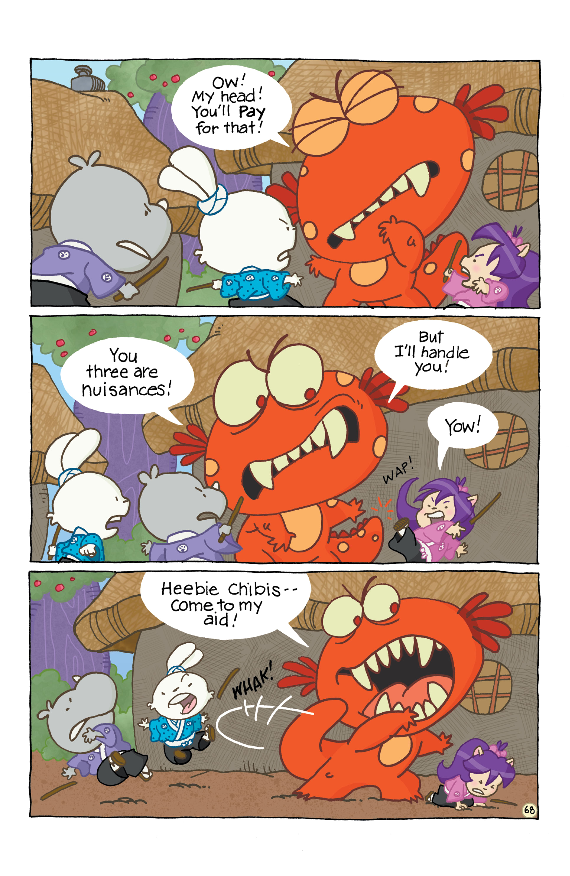 Chibi-Usagi: Attack of the Heebie Chibis (2021-) issue 1 - Page 72