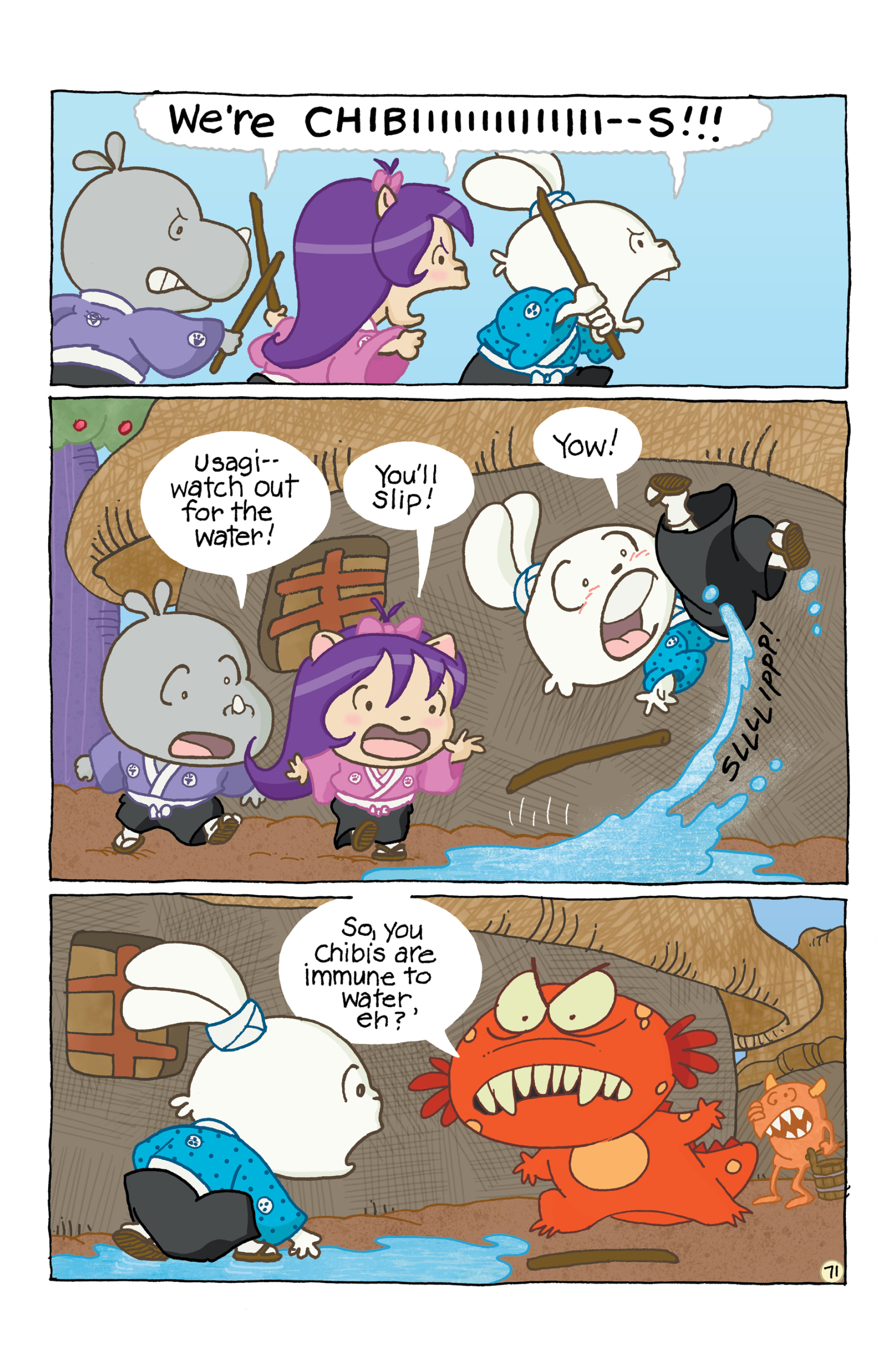 Chibi-Usagi: Attack of the Heebie Chibis (2021-) issue 1 - Page 75