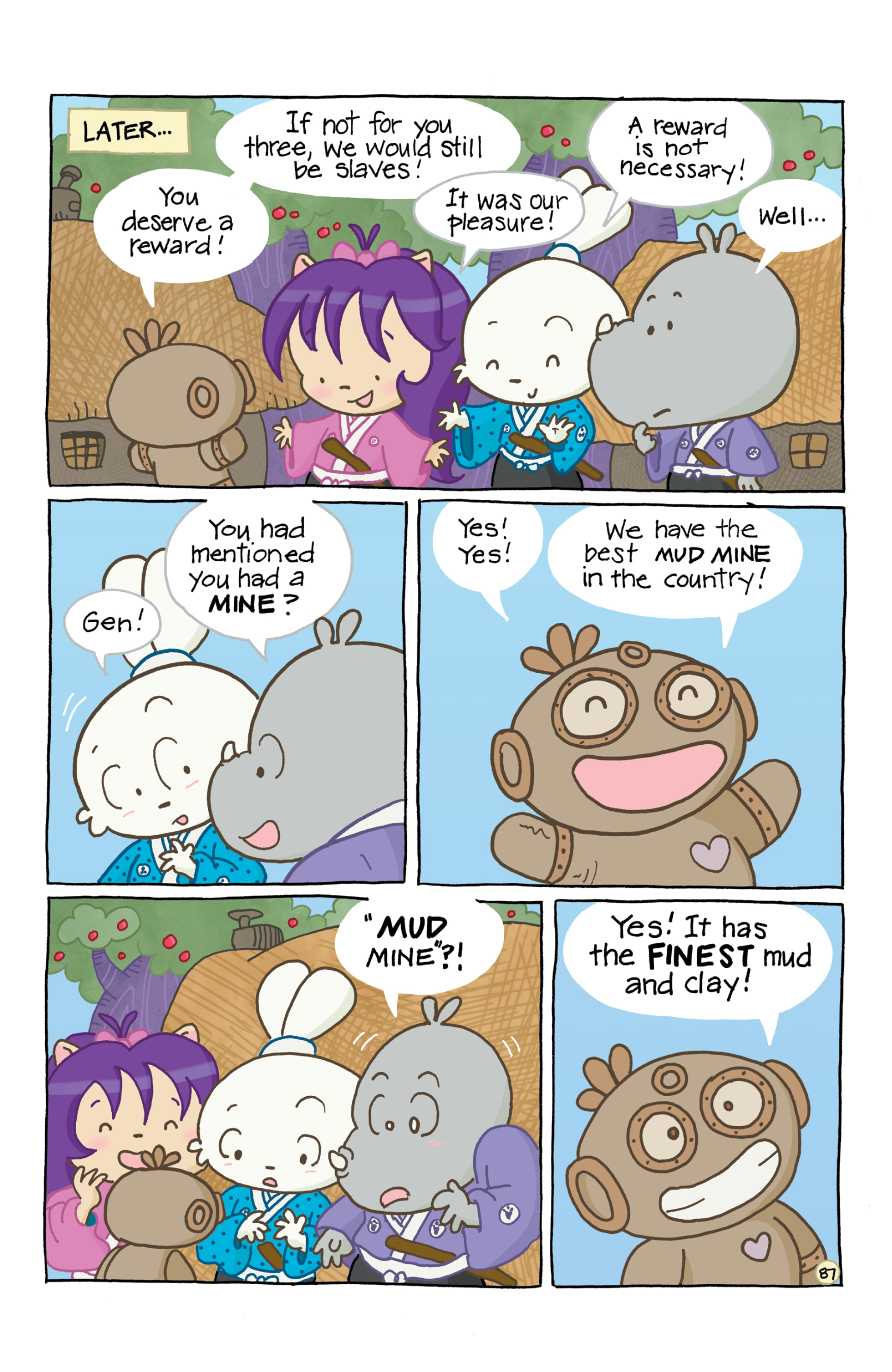 Chibi-Usagi: Attack of the Heebie Chibis (2021-) issue 1 - Page 91