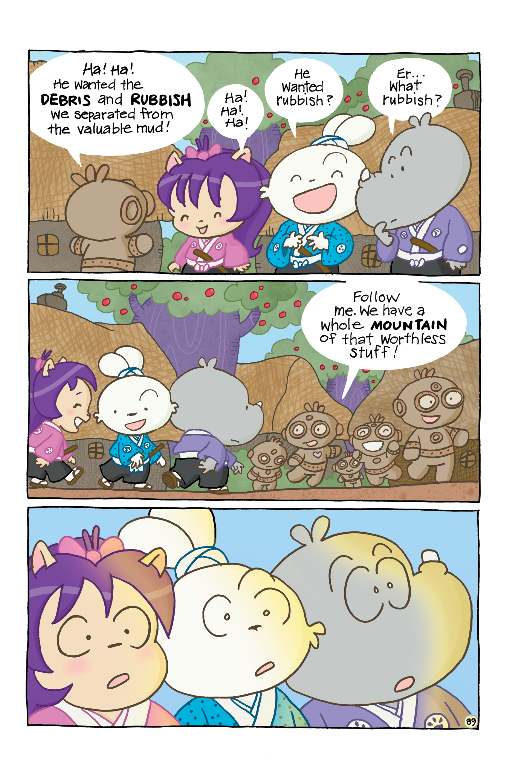 Chibi-Usagi: Attack of the Heebie Chibis (2021-) issue 1 - Page 93