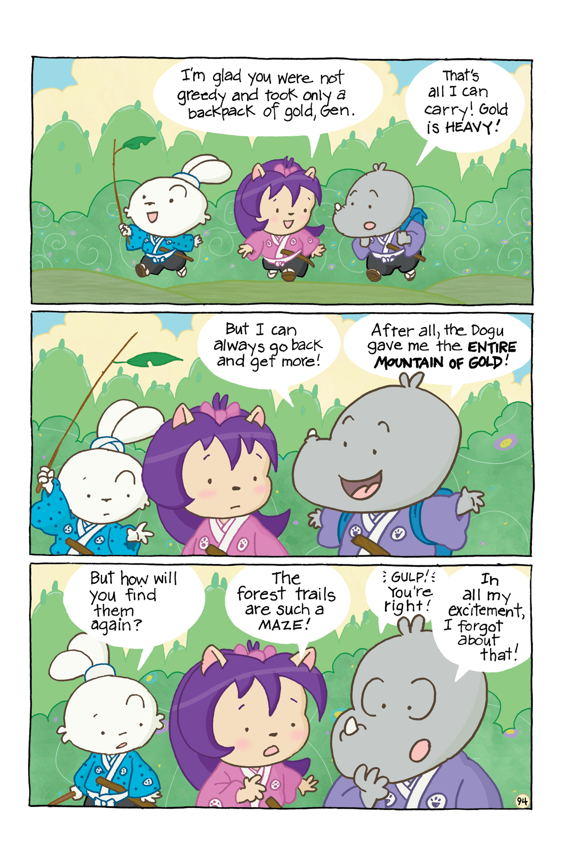 Chibi-Usagi: Attack of the Heebie Chibis (2021-) issue 1 - Page 98