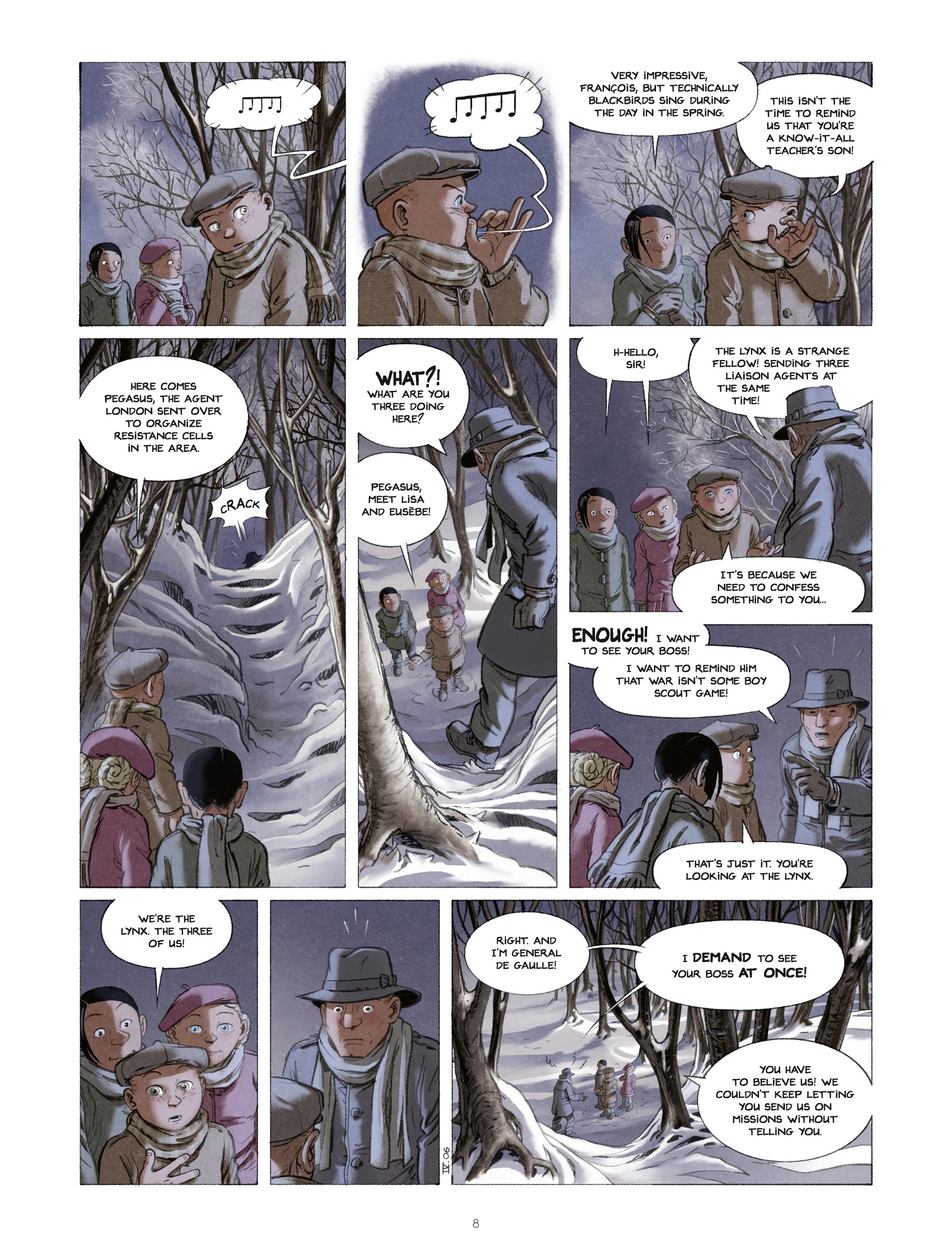 <{ $series->title }} issue 4 - Page 8