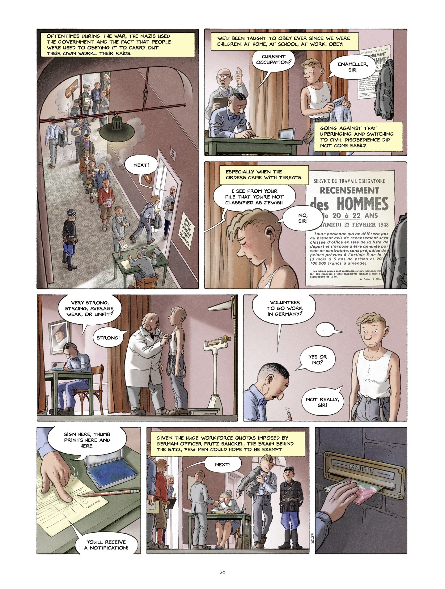 <{ $series->title }} issue 6 - Page 26