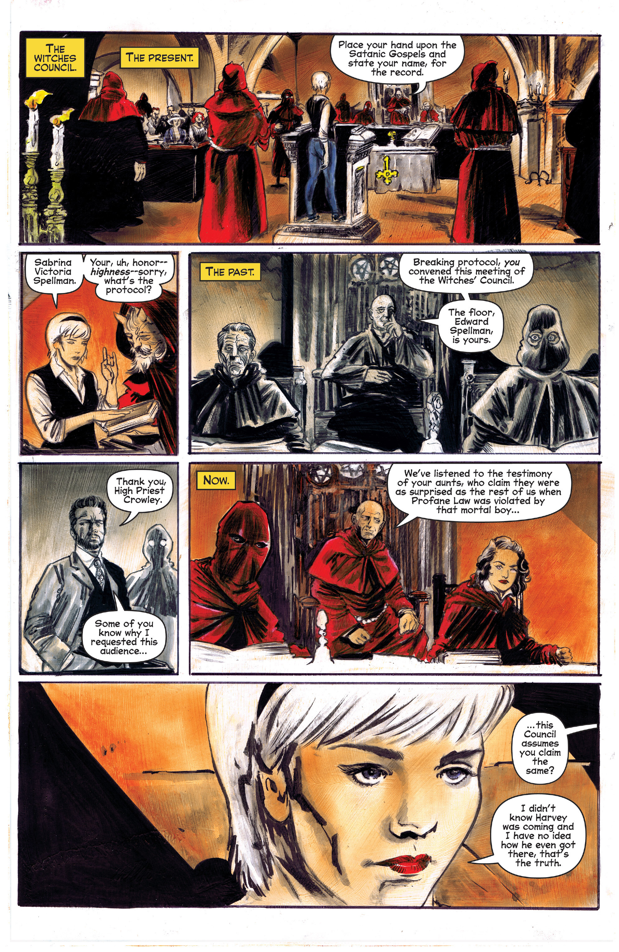 Chilling Adventures of Sabrina  (2014-) issue 5 - Page 8